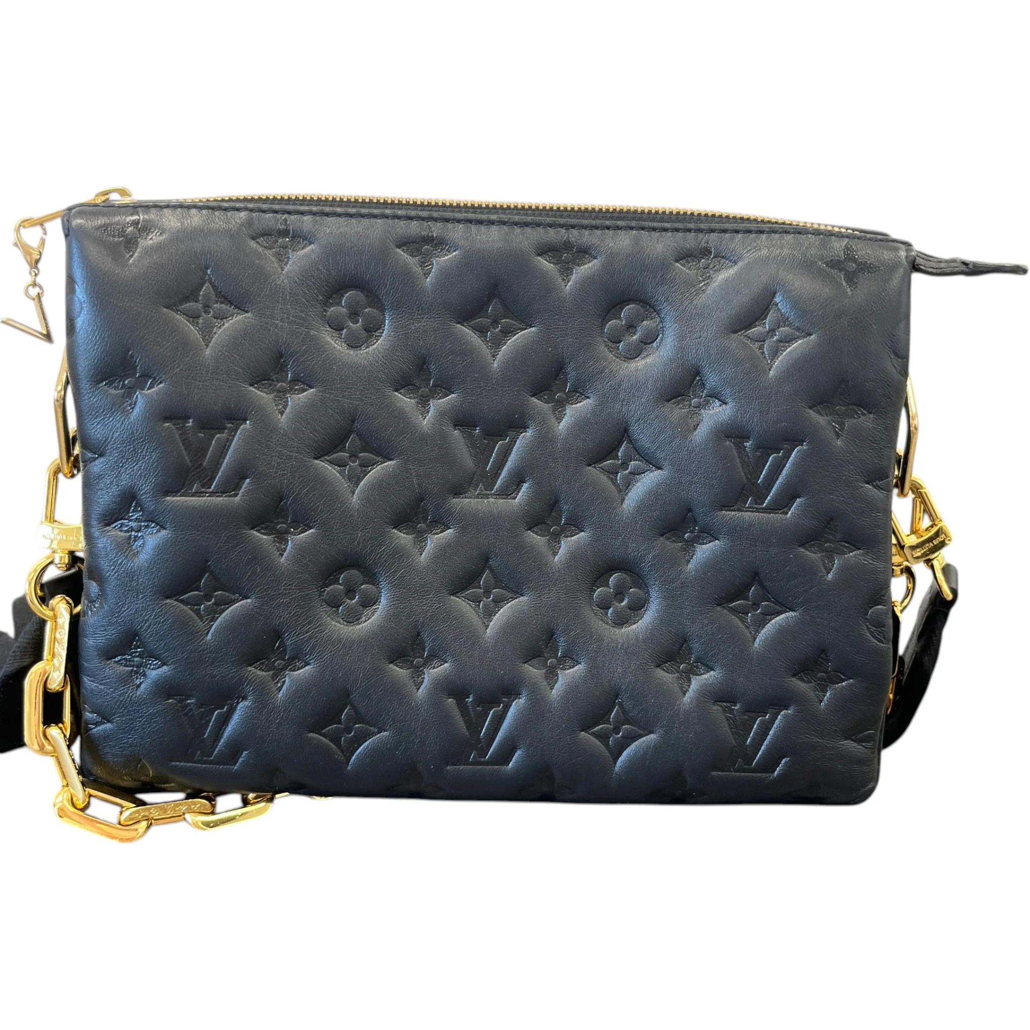 Women's Monogram Coussin Pm Bag Black - Image 3