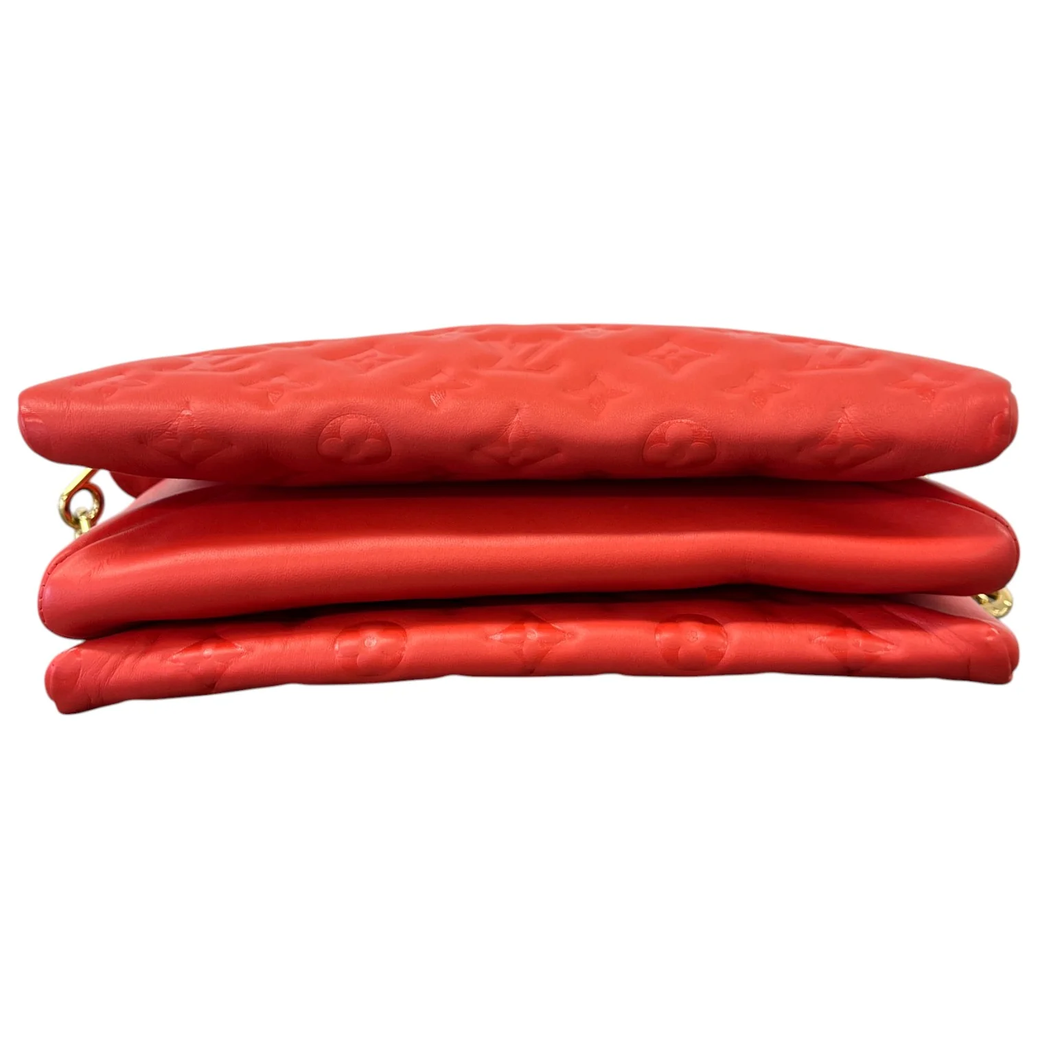 Women's Monogram Coussin Pm Bag Red - Image 7