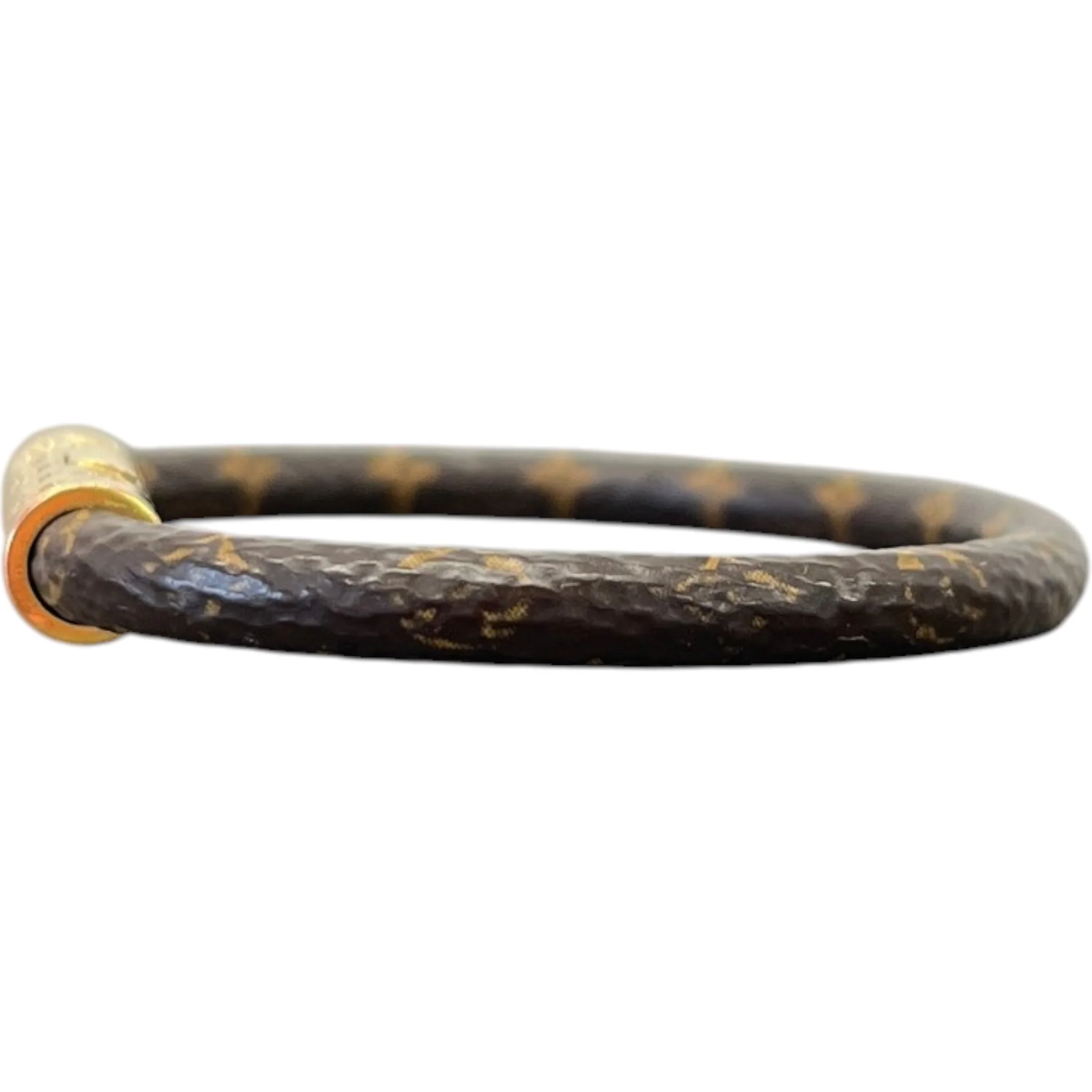 Women's Monogram Daily Confidential Bracelet Brown Size S - Image 4
