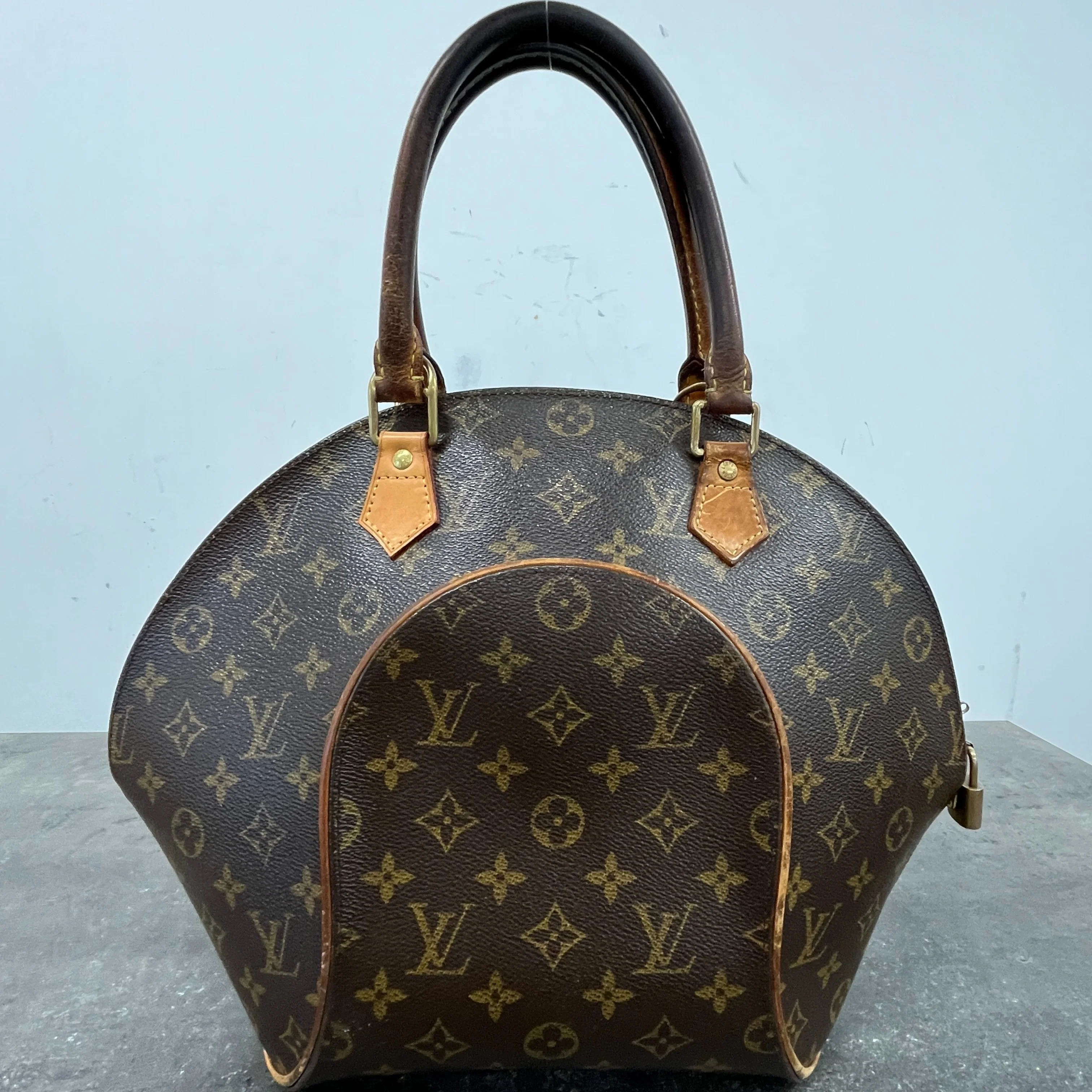 Women's Monogram Ellipse Pm Handbag Brown - Image 11