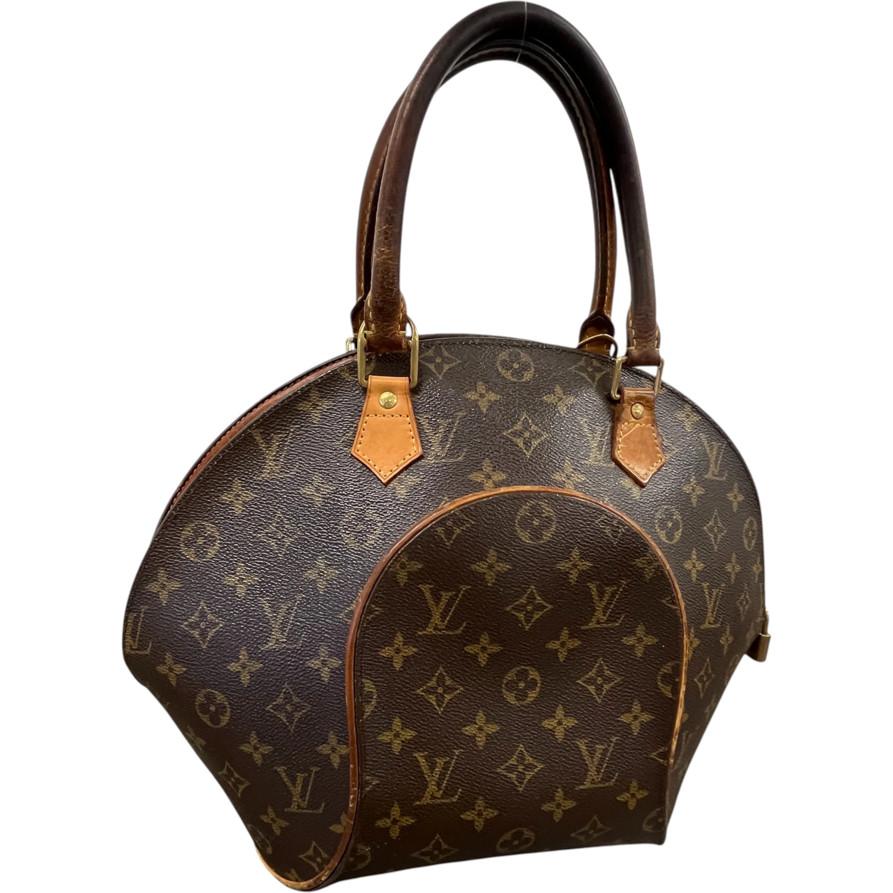 Women's Monogram Ellipse Pm Handbag Brown - Image 5