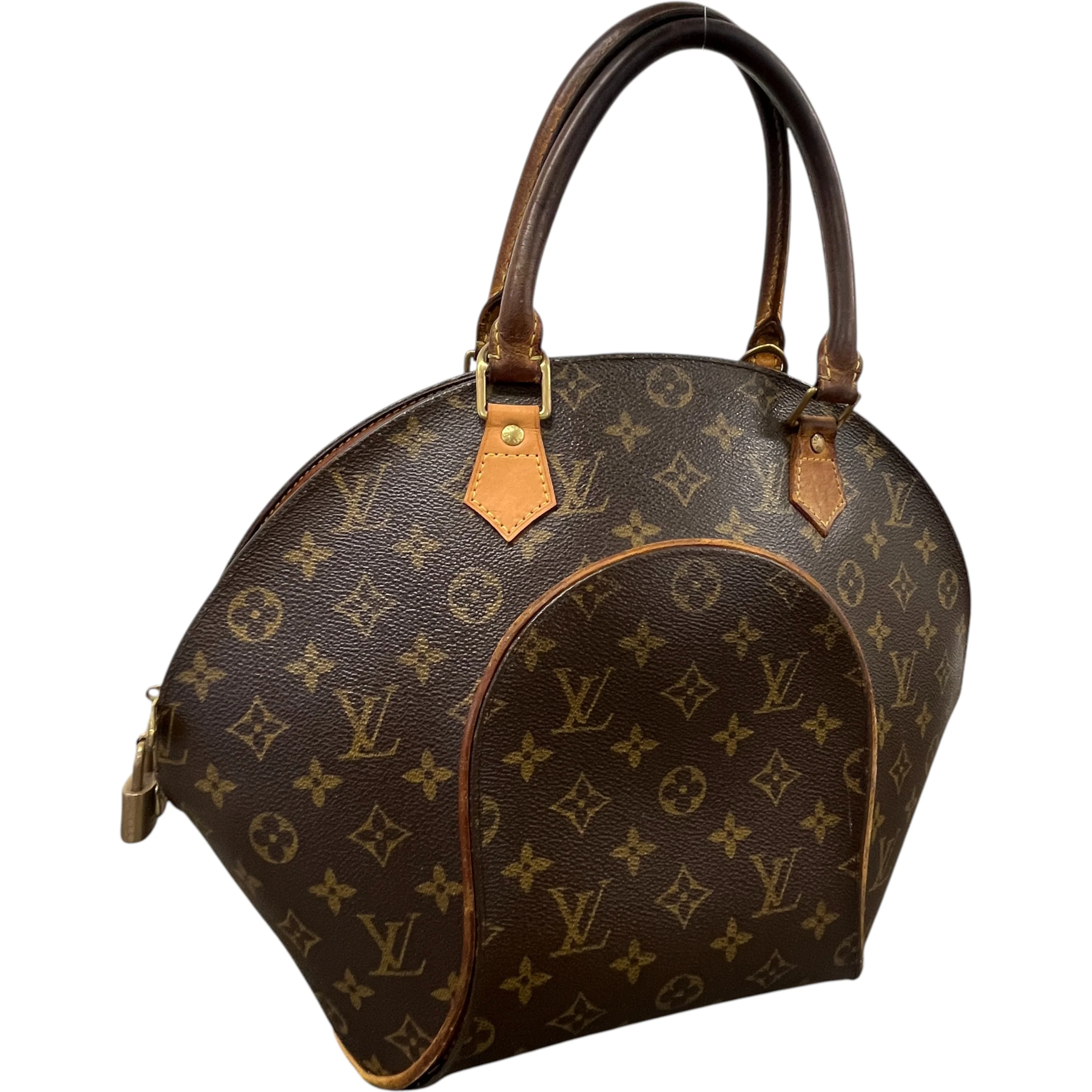 Women's Monogram Ellipse Pm Handbag Brown - Image 9