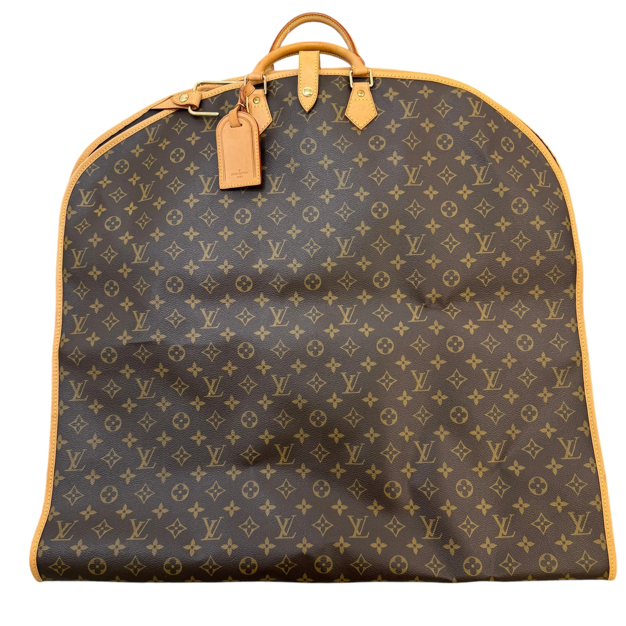 Women's Monogram Garment Bag Brown