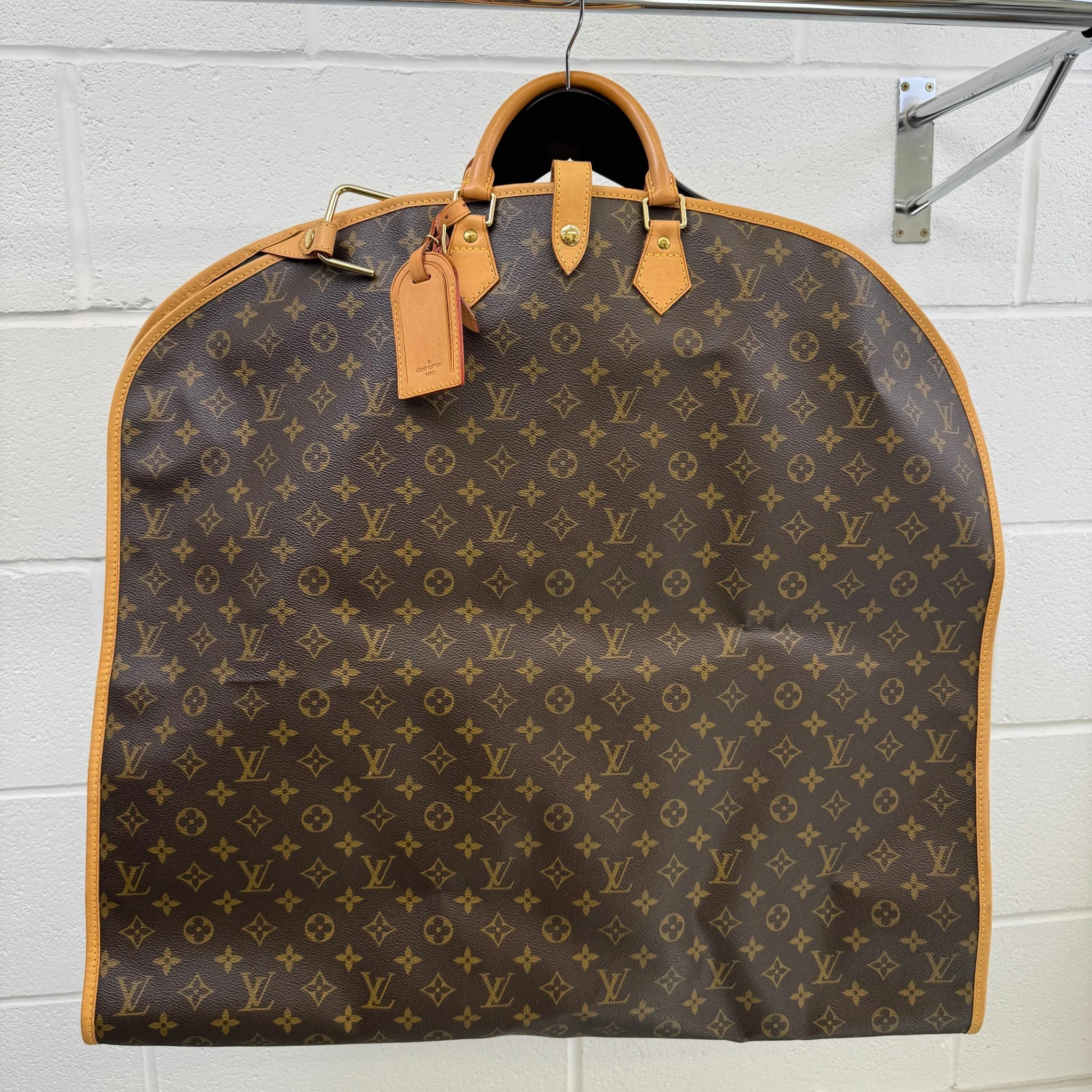 Women's Monogram Garment Bag Brown - Image 10
