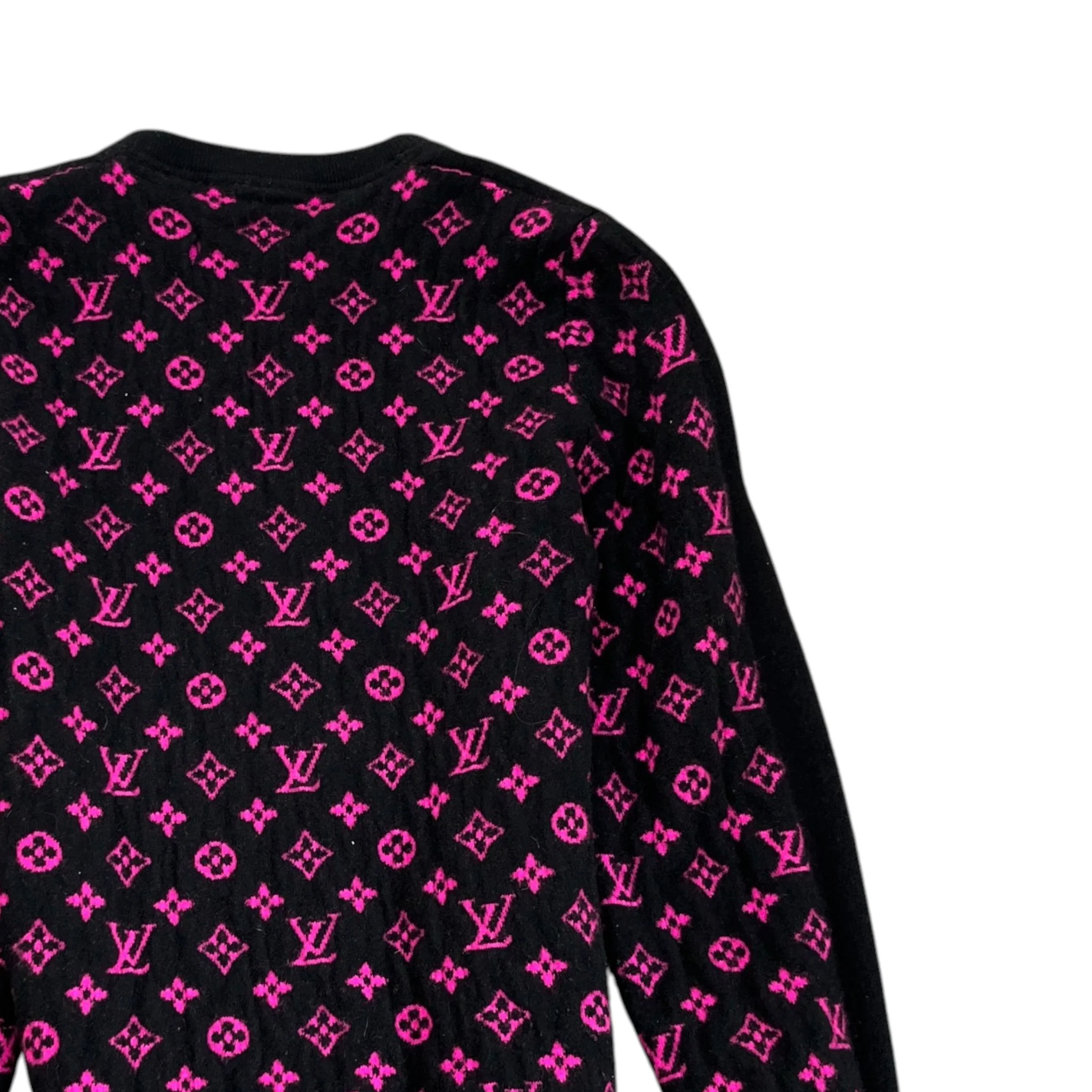 Women's Monogram Jumper Black Size XL - Image 4