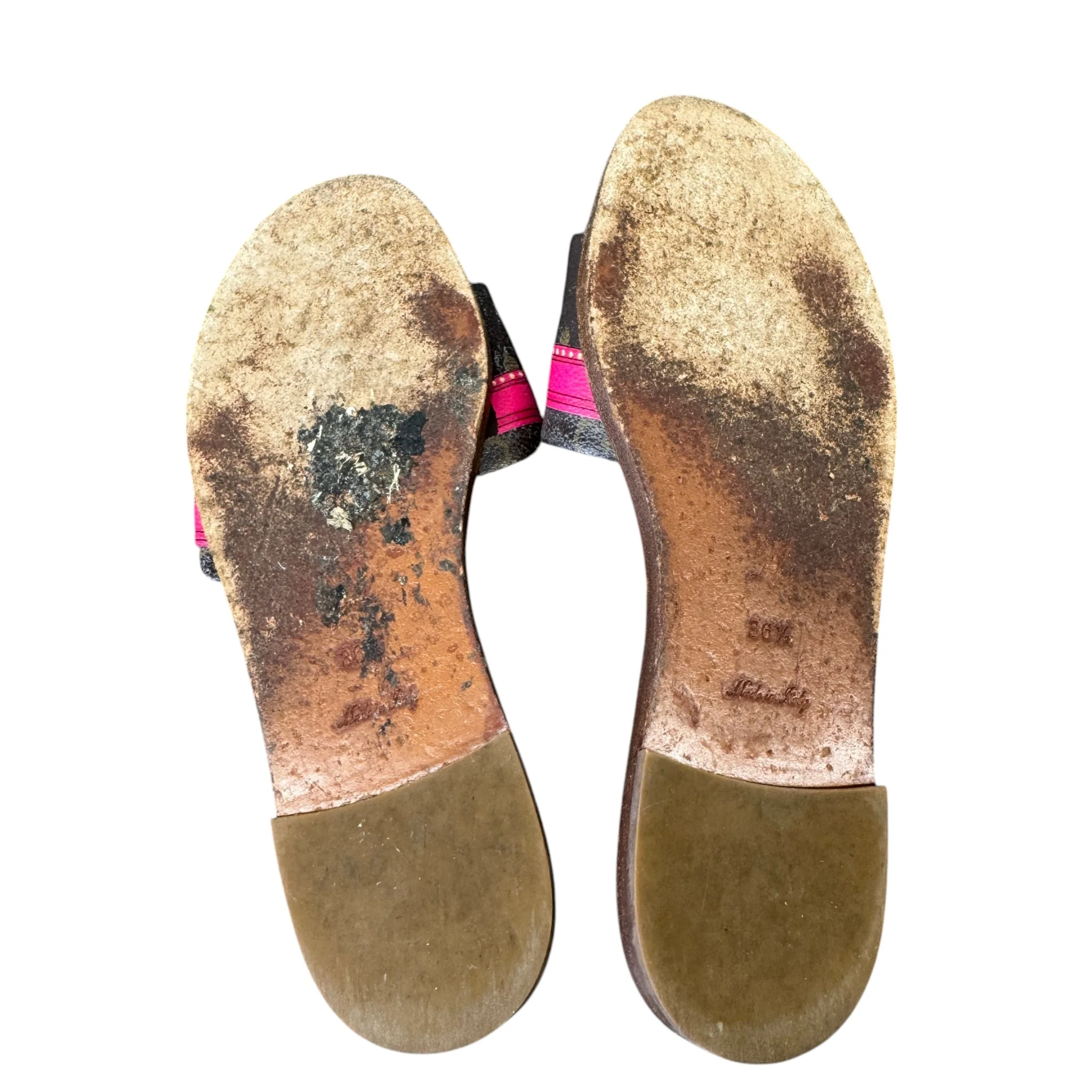 Women's Monogram Lock It Slides Brown Size EU 36.5 / UK 3.5 - Image 10