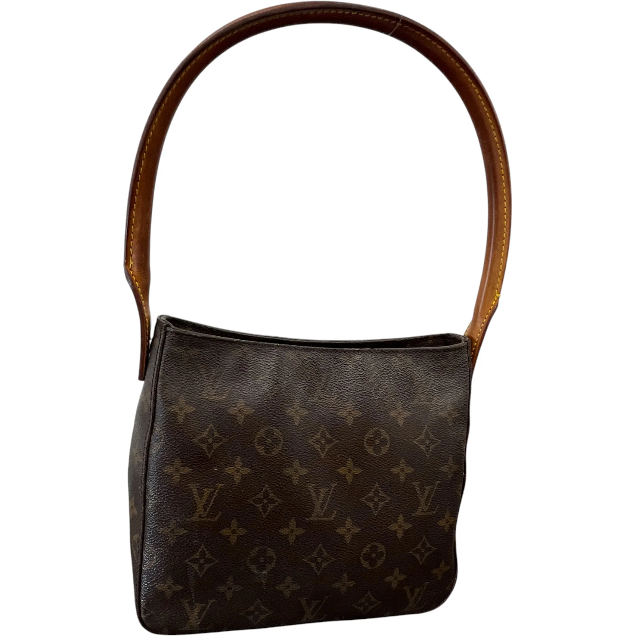 Women's Monogram Looping Mm Shoulder Bag Brown - Image 3