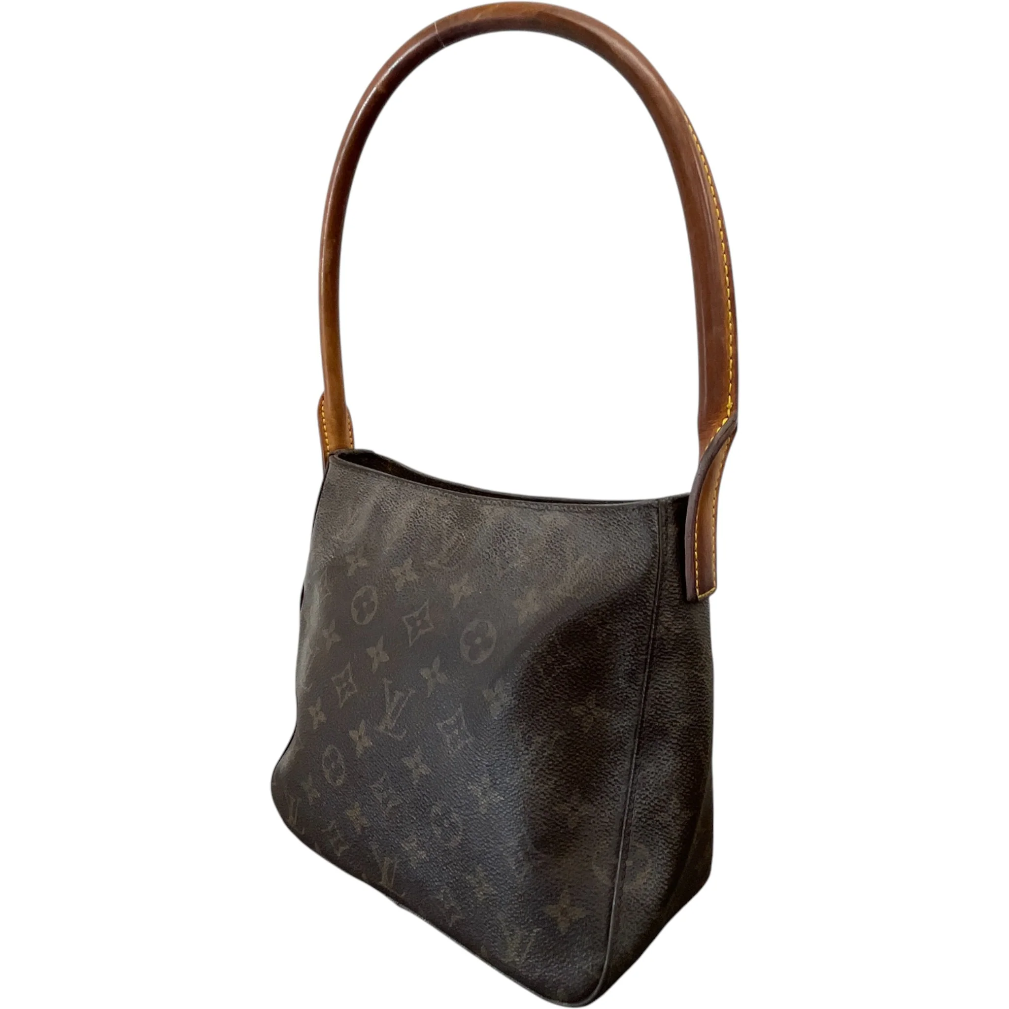 Women's Monogram Looping Mm Shoulder Bag Brown - Image 5