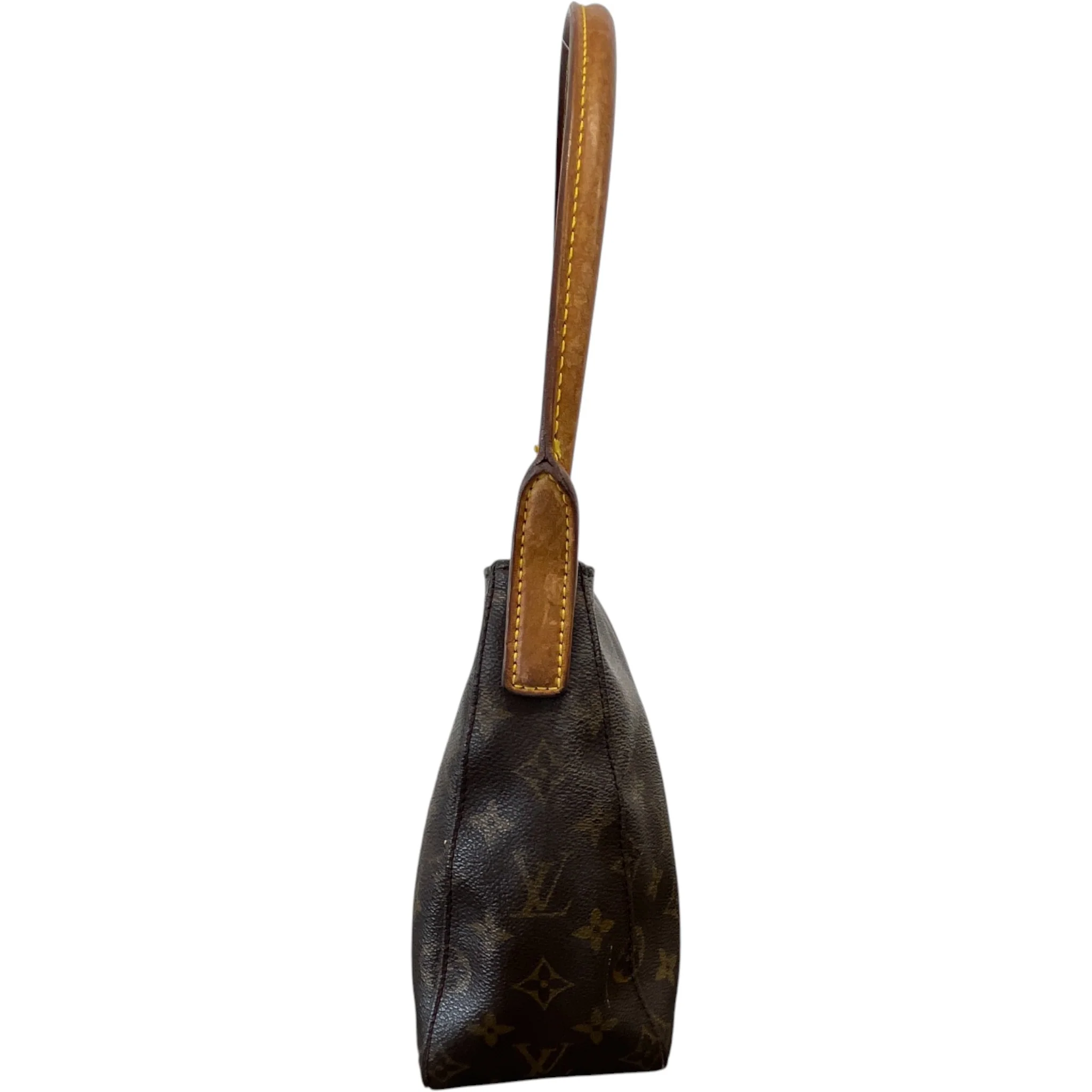 Women's Monogram Looping Mm Shoulder Bag Brown - Image 7