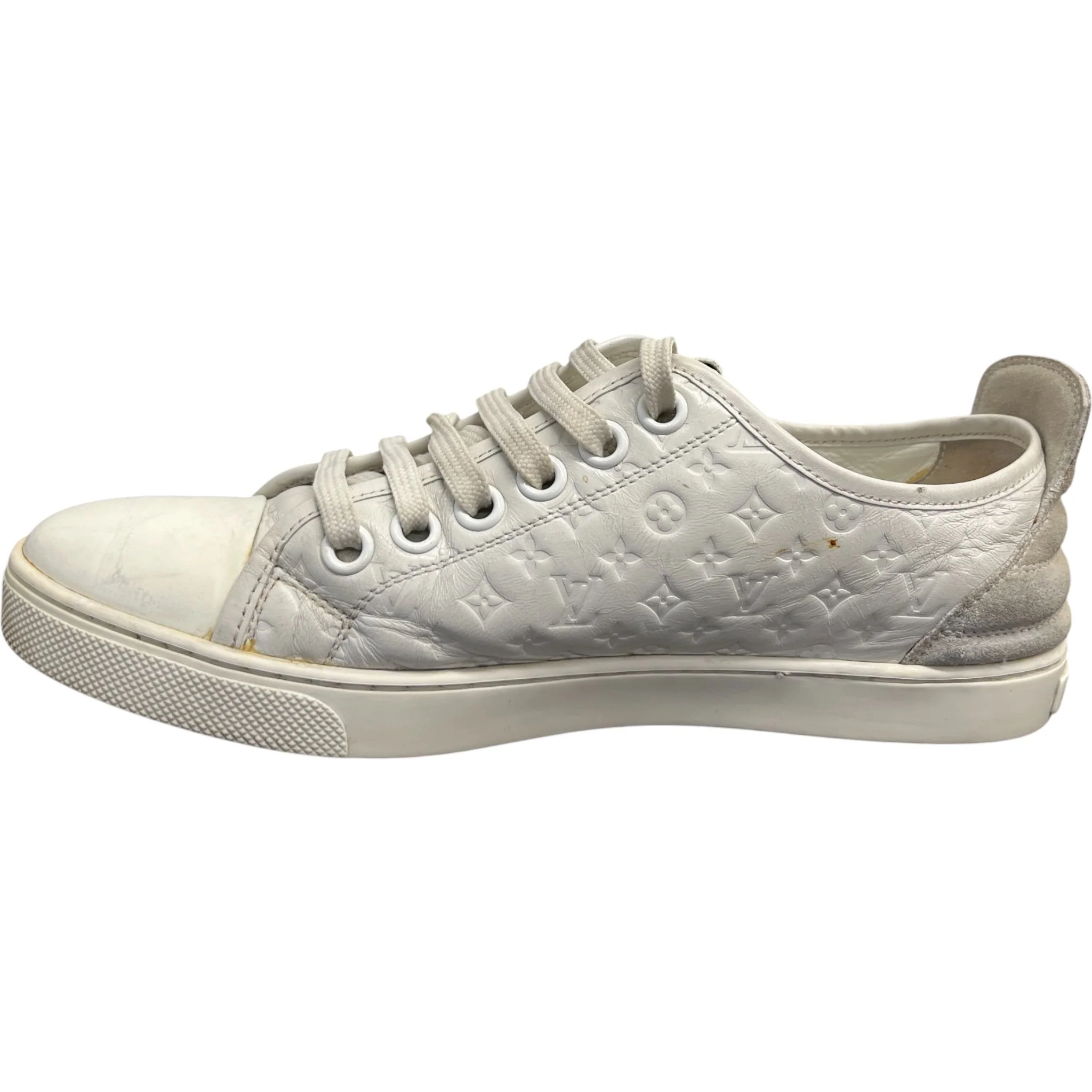 Women's Monogram Low Trainers White Size EU 37.5 / UK 4.5 - Image 2