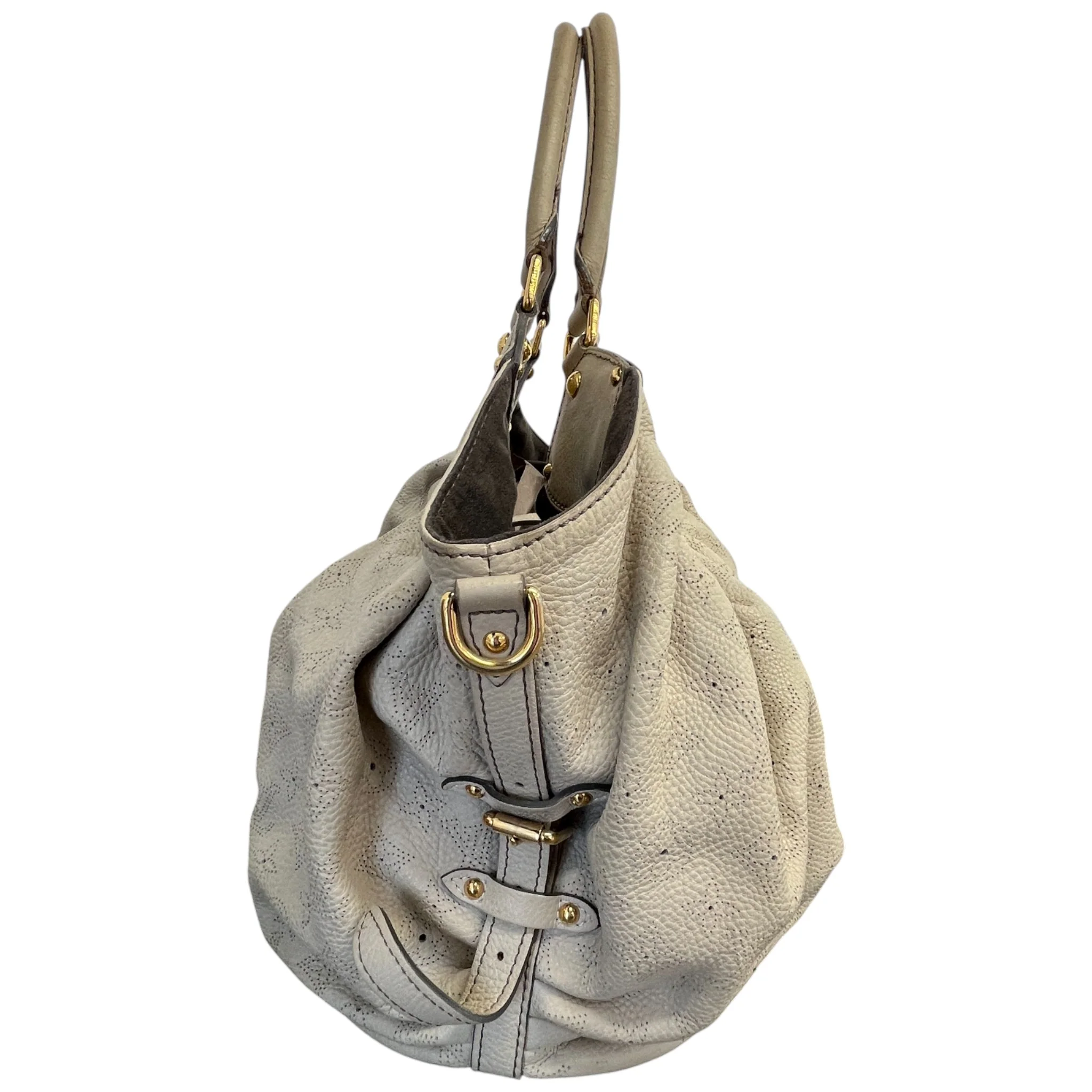 Women's Monogram Mahina Xl Bag Beige - Image 7