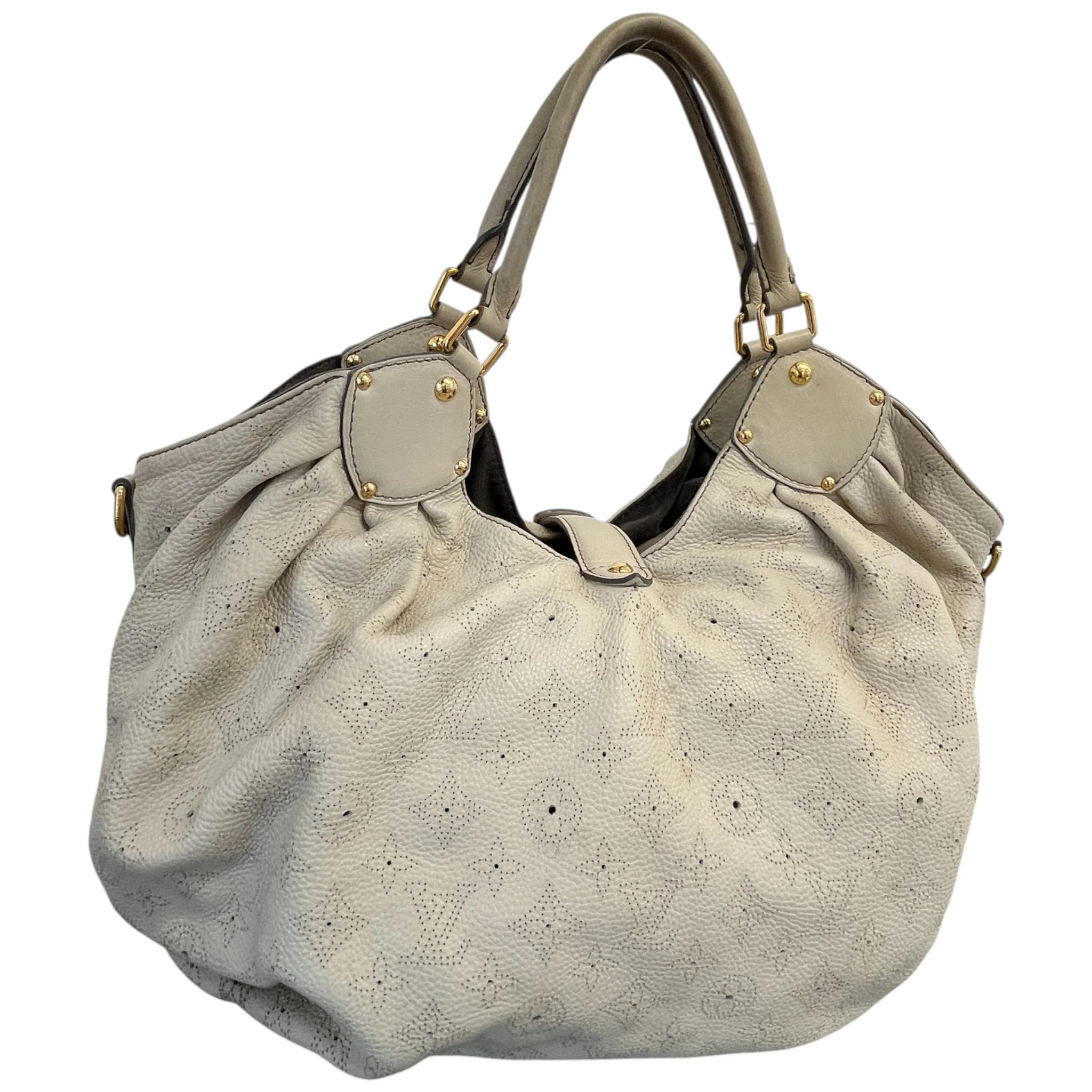 Women's Monogram Mahina Xl Bag Beige - Image 9