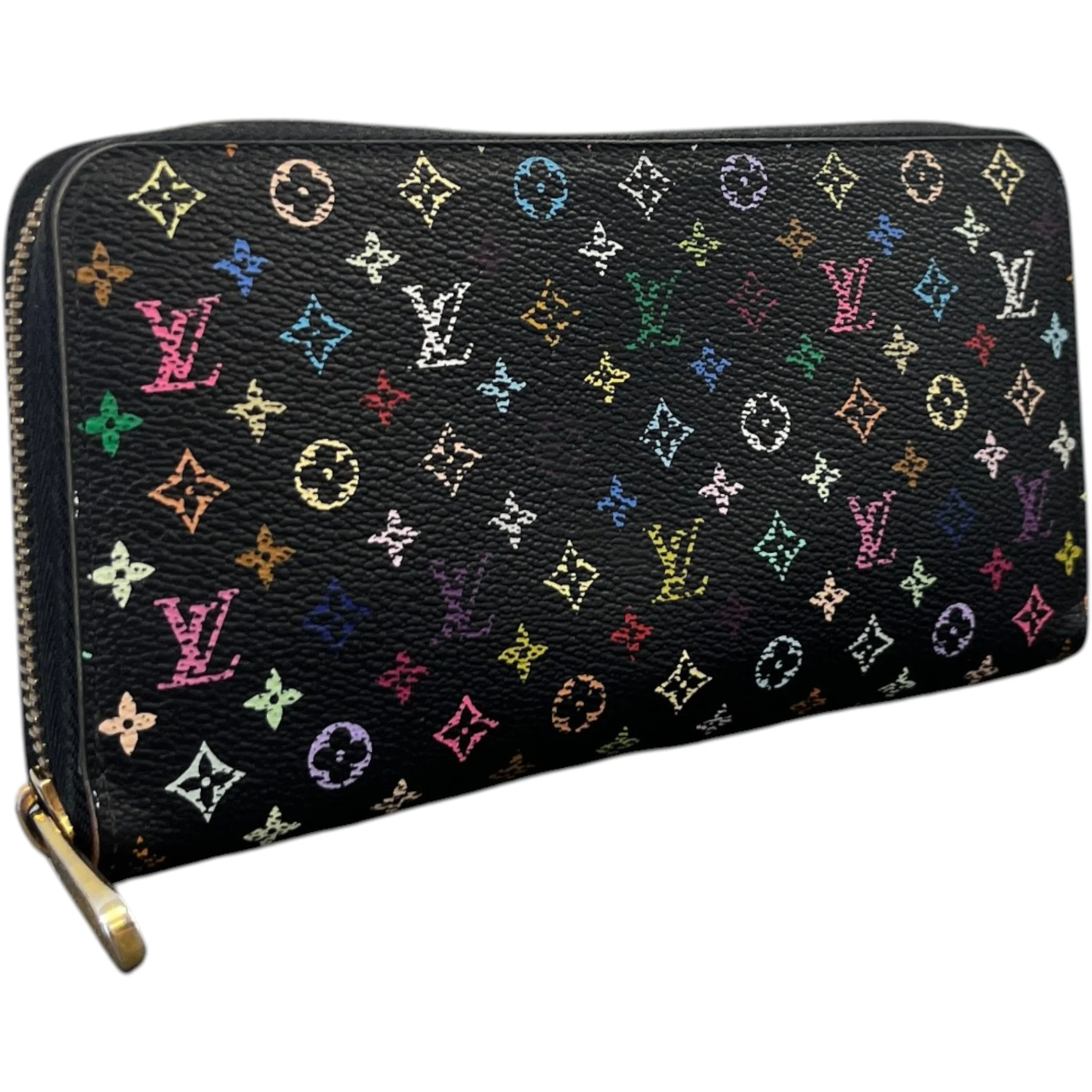 Women's Monogram Murakami Zippy Purse Black - Image 3