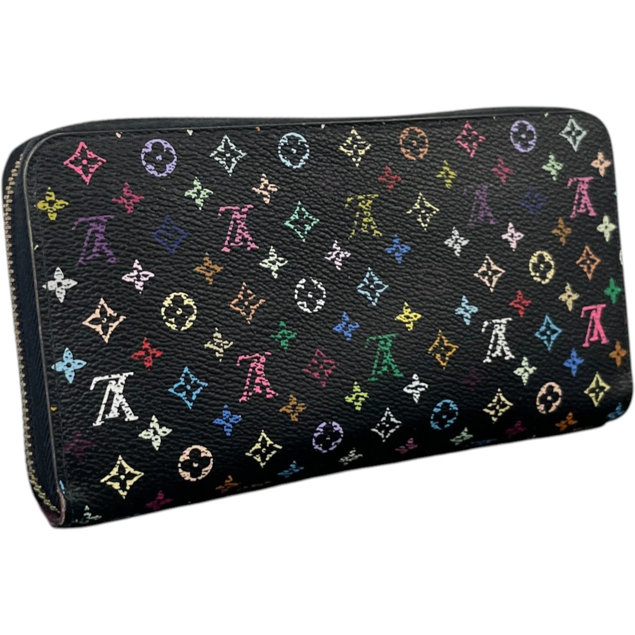 Women's Monogram Murakami Zippy Purse Black - Image 7
