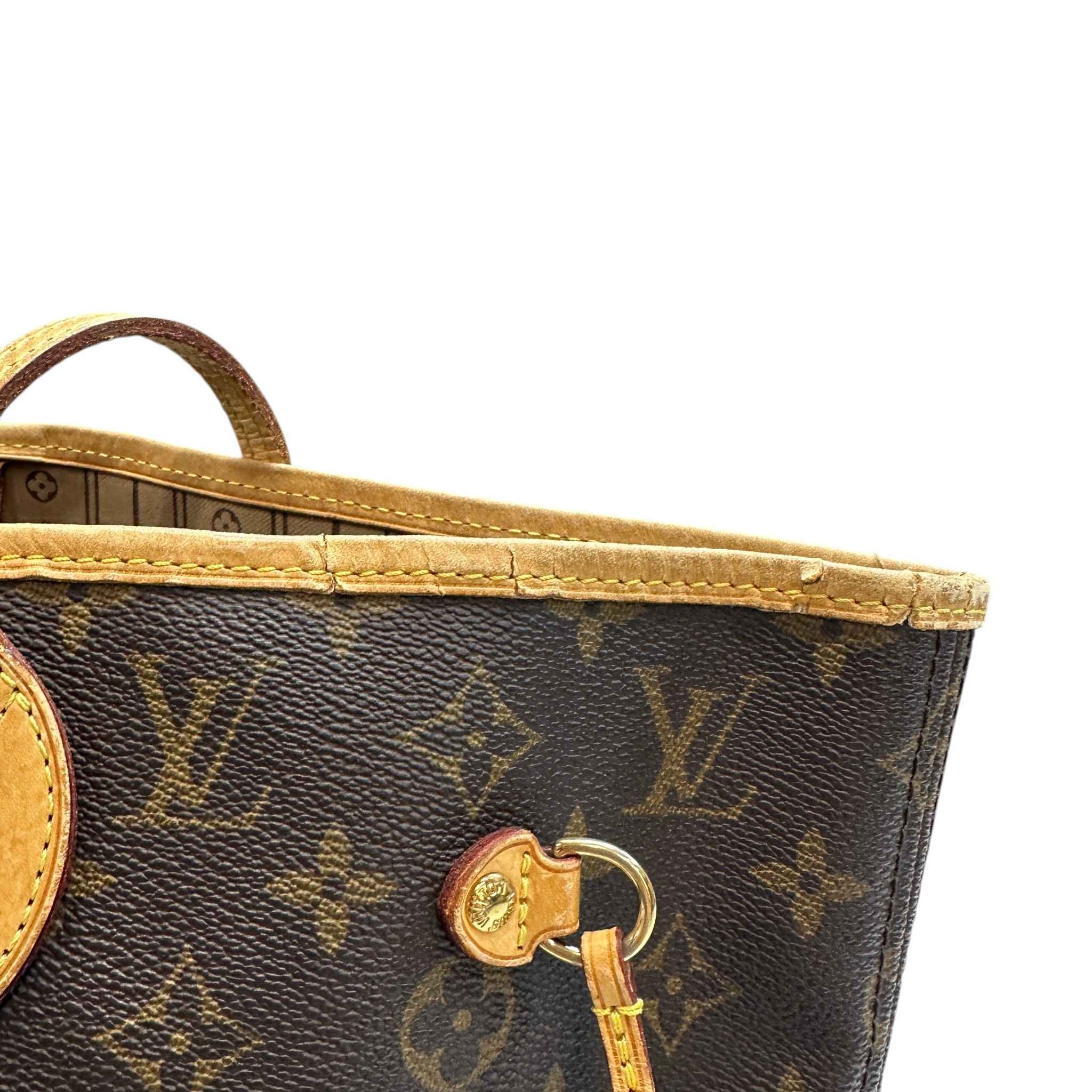 Women's Monogram Neverfull Mm Tote Bag Brown - Image 10