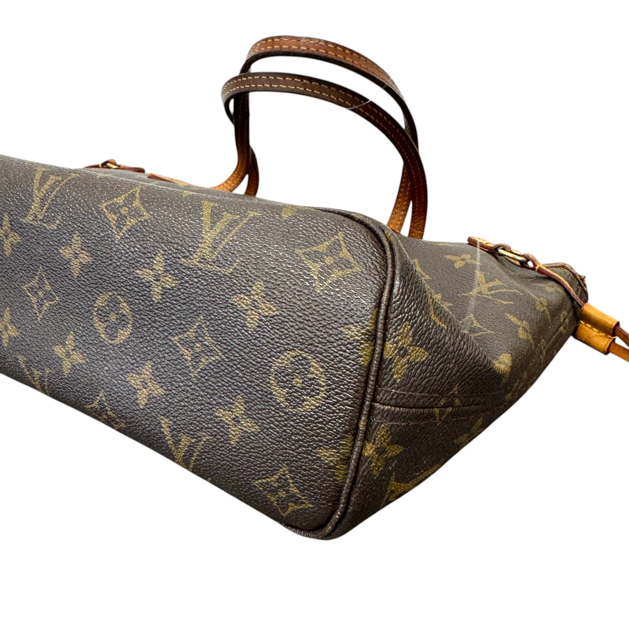 Women's Monogram Neverfull Pm Bag Brown - Image 11