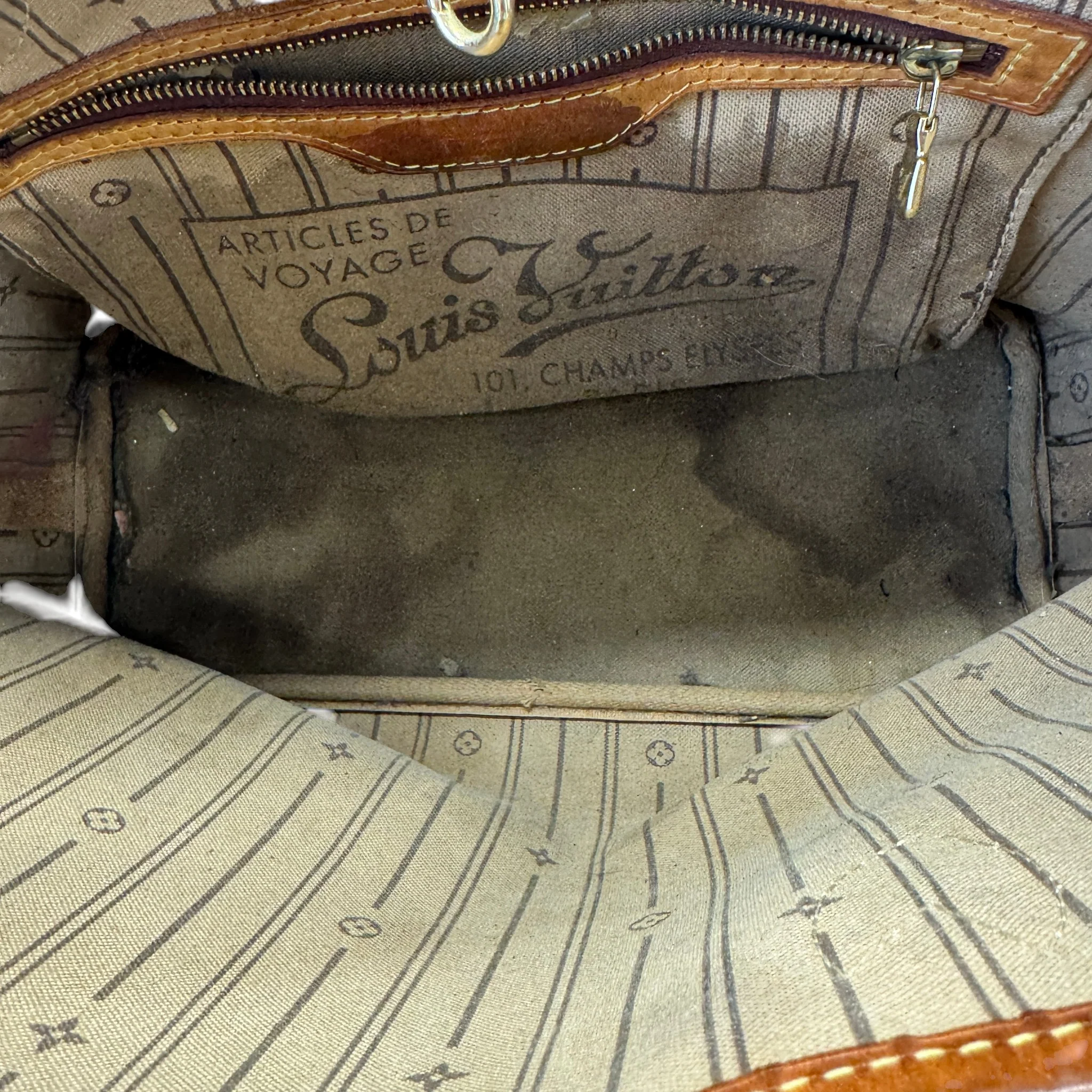 Women's Monogram Neverfull Pm Bag Brown - Image 13