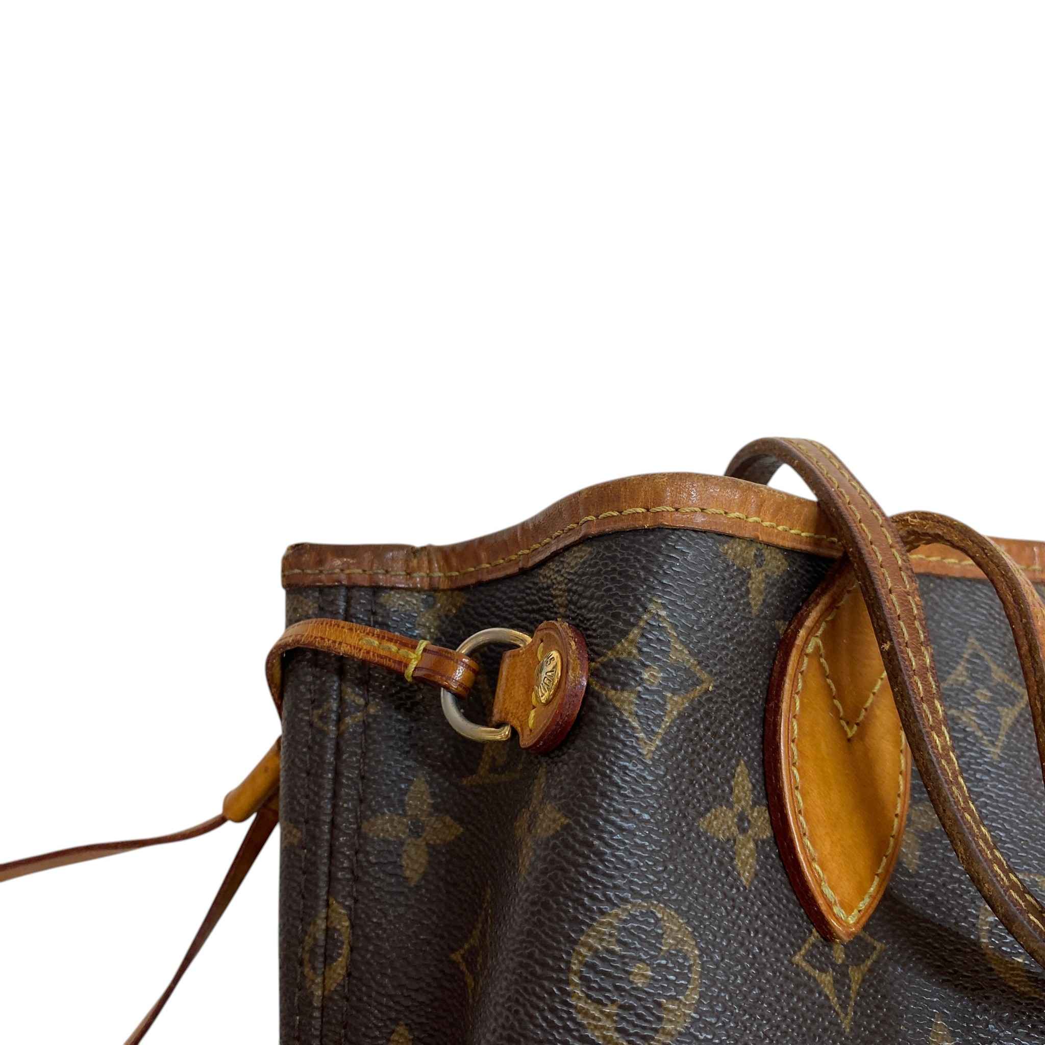 Women's Monogram Neverfull Pm Bag Brown - Image 15