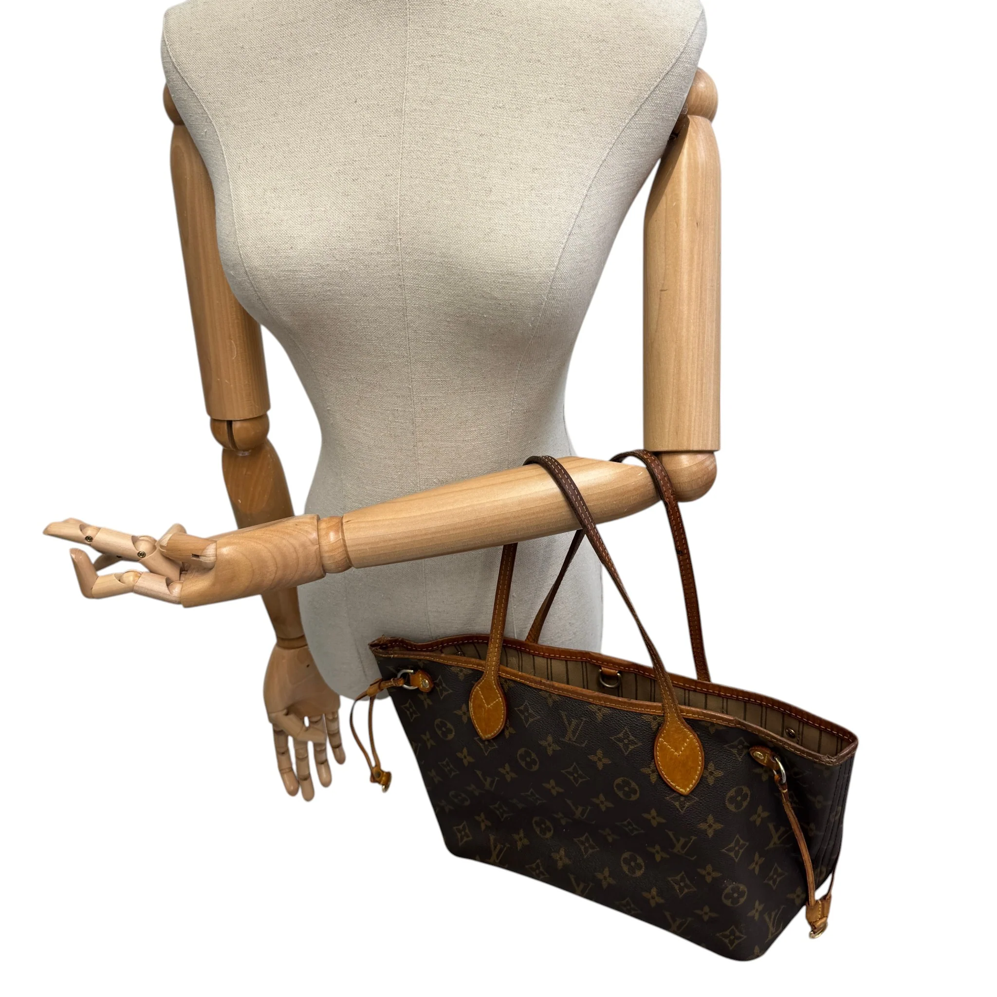 Women's Monogram Neverfull Pm Bag Brown - Image 2