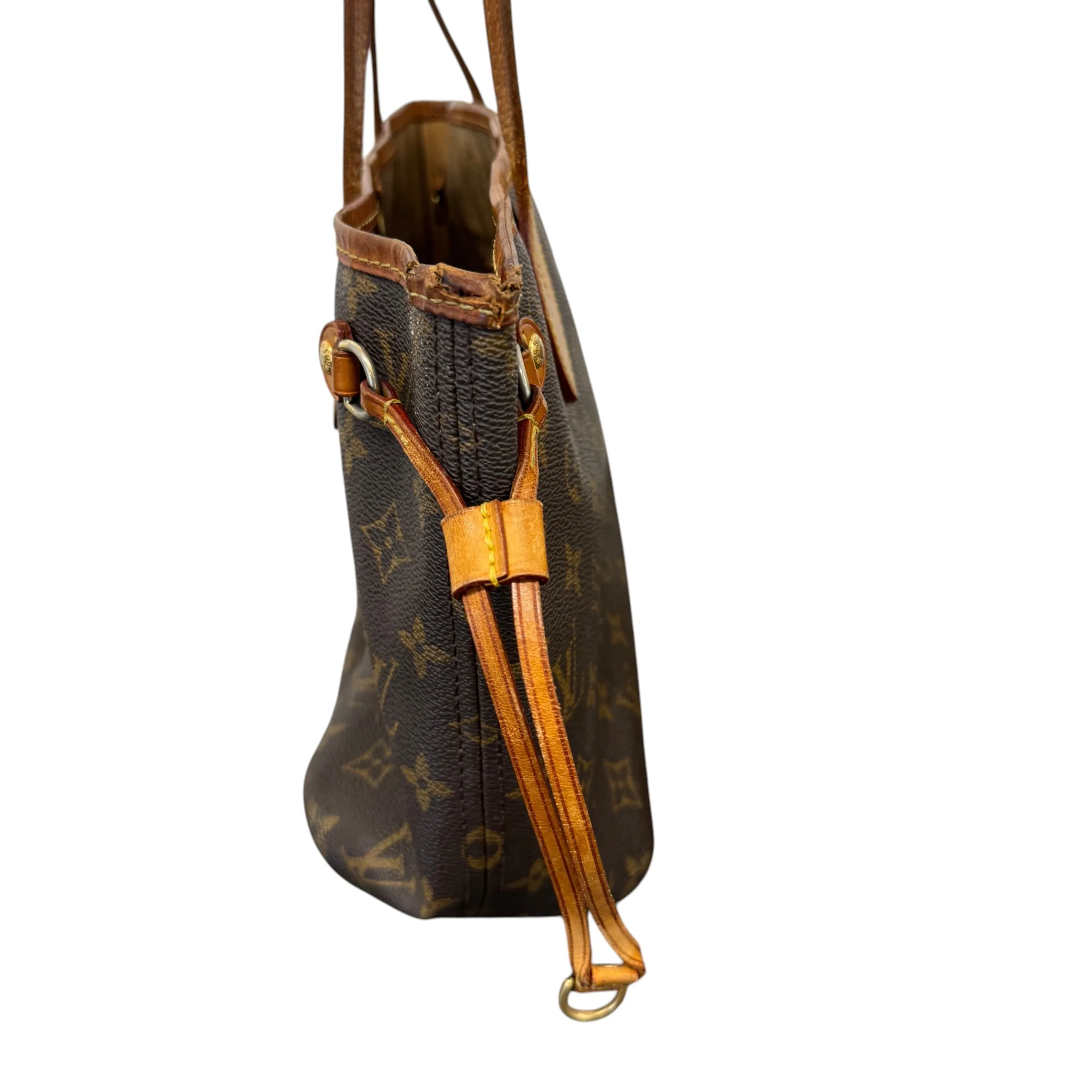 Women's Monogram Neverfull Pm Bag Brown - Image 5