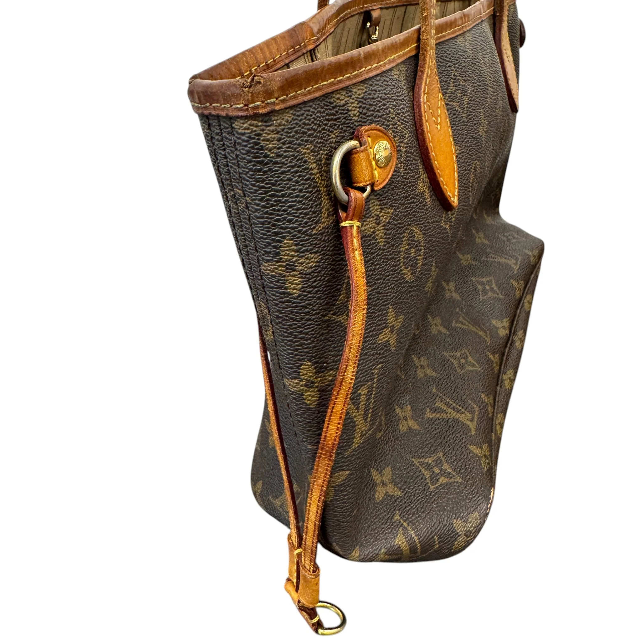 Women's Monogram Neverfull Pm Bag Brown - Image 7