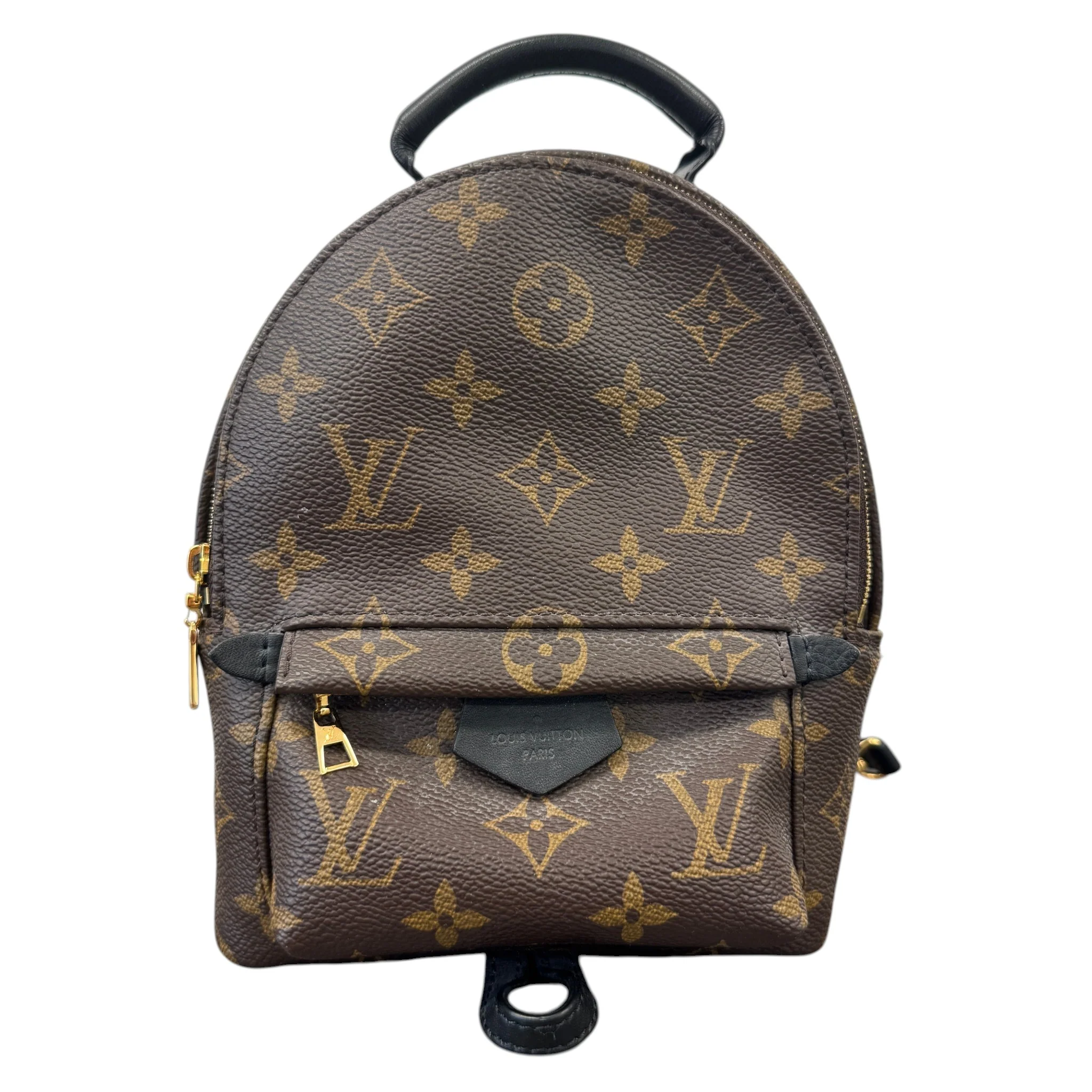 Women's Monogram Palm Springs Mini Backpack Brown