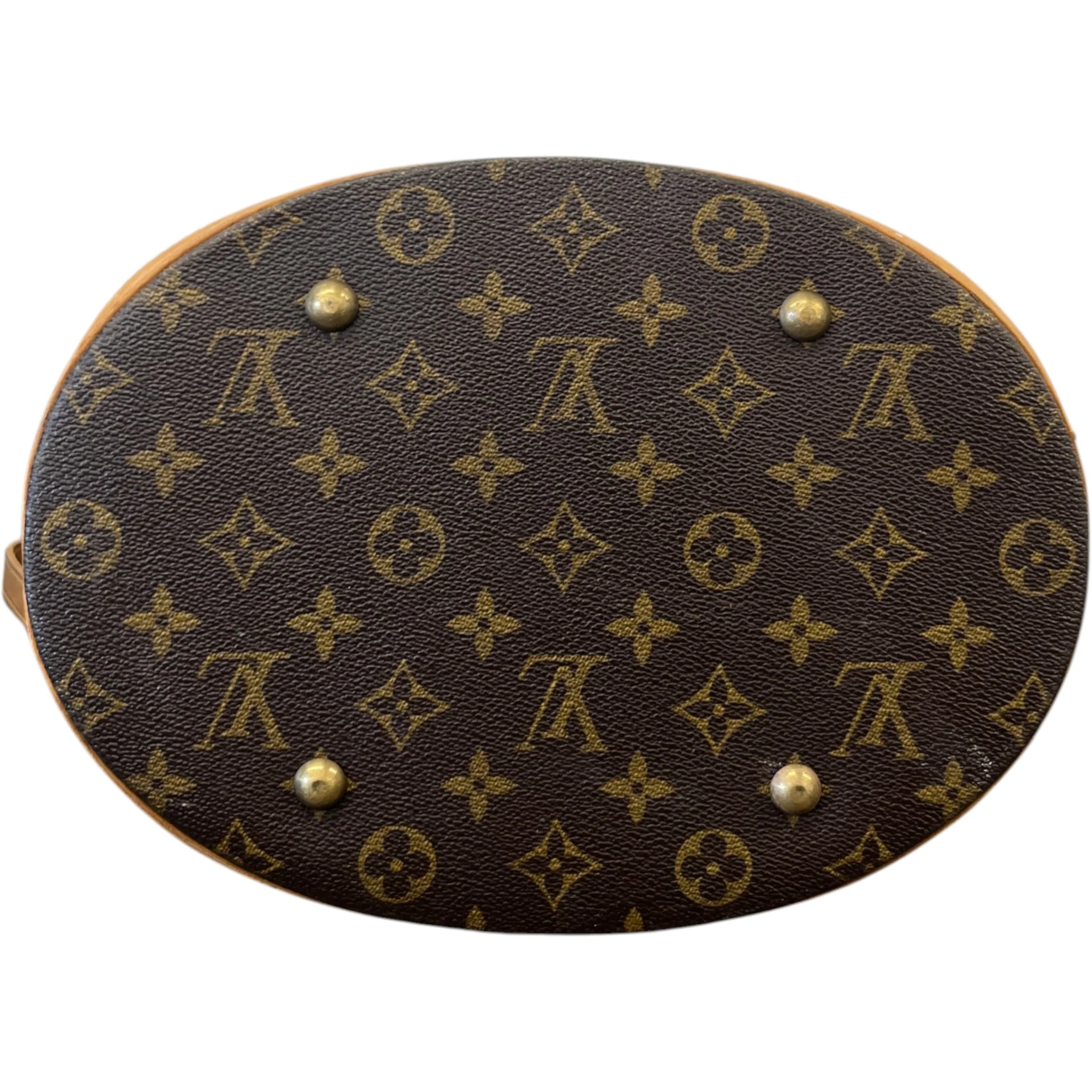 Women's Monogram Petit Marais Bucket Handbag Brown - Image 10