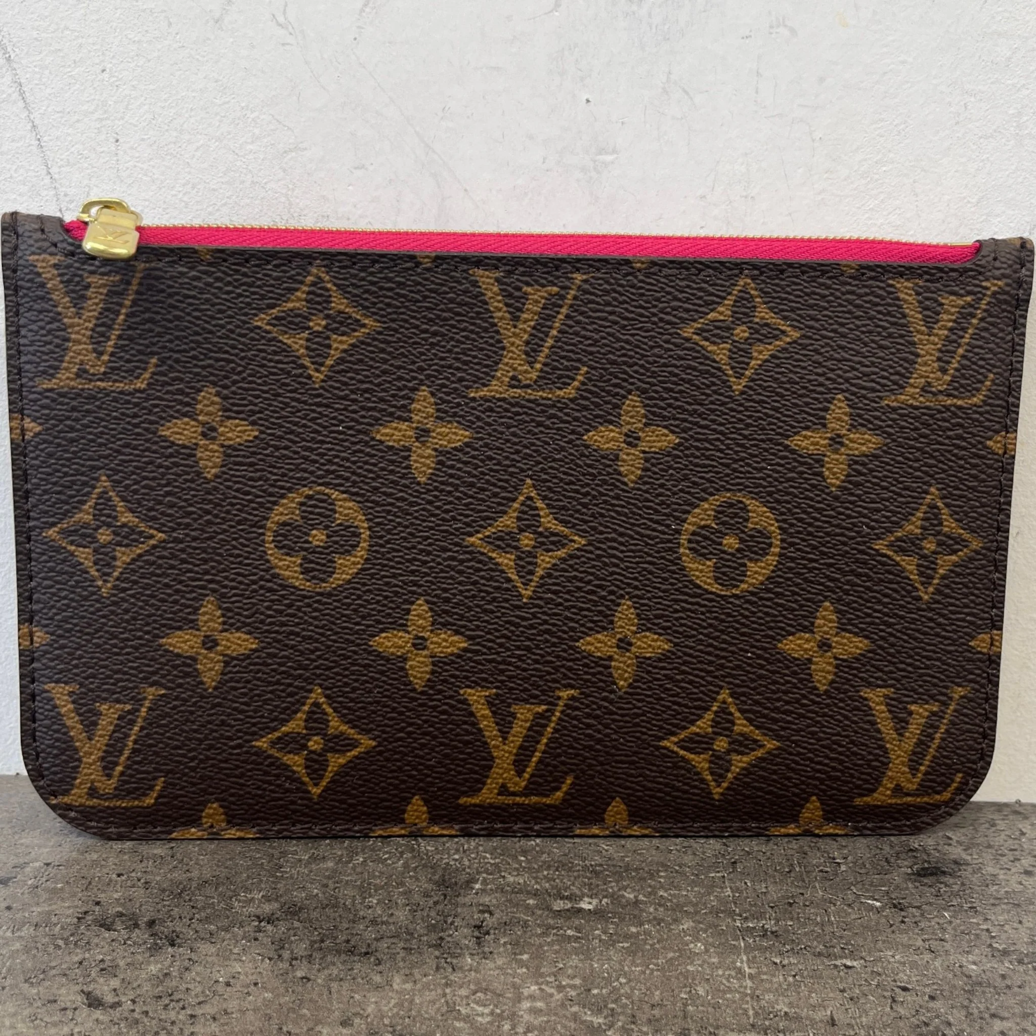 Women's Monogram Pochette Pouch Brown - Image 9