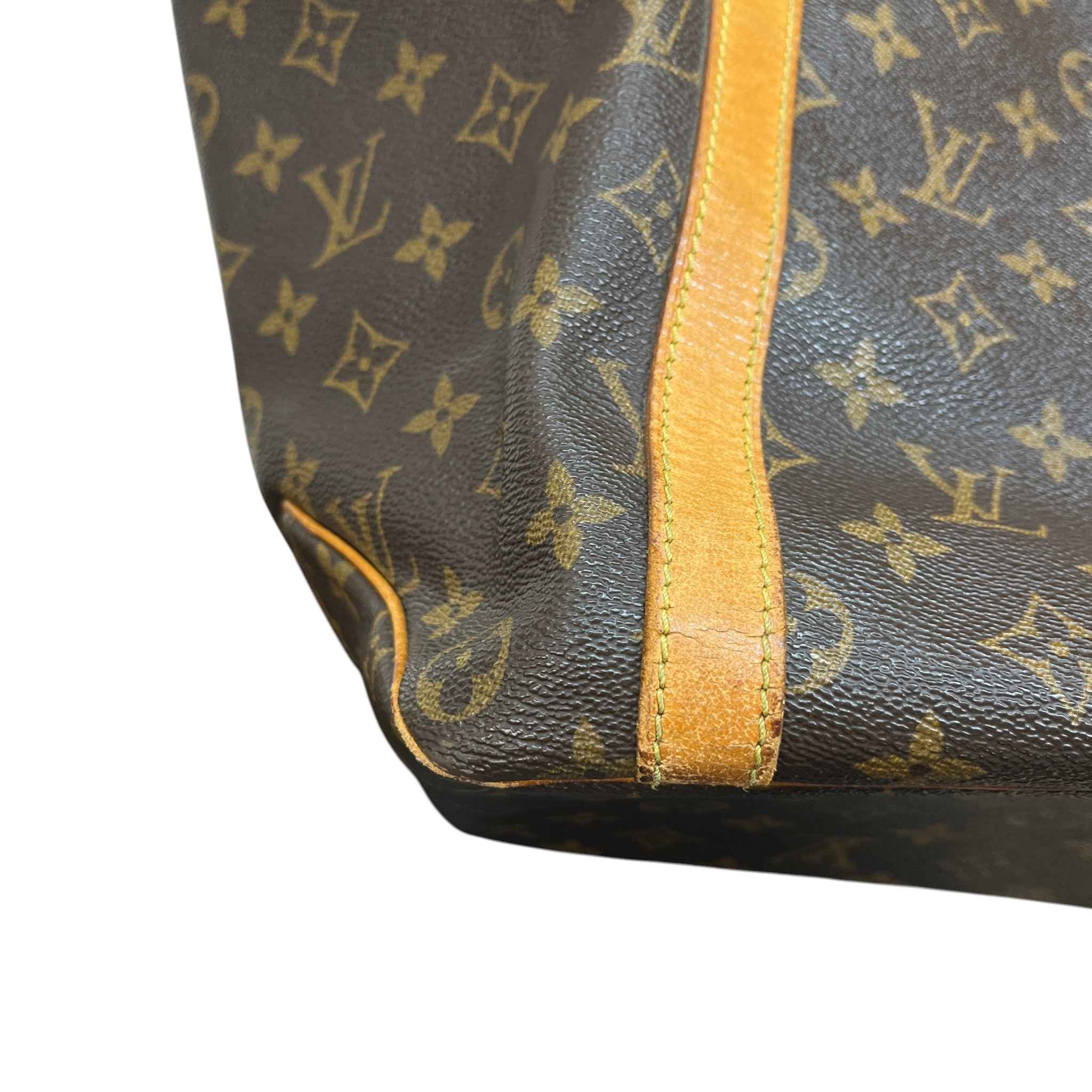 Women's Monogram Sac Shopping Bag Brown - Image 7