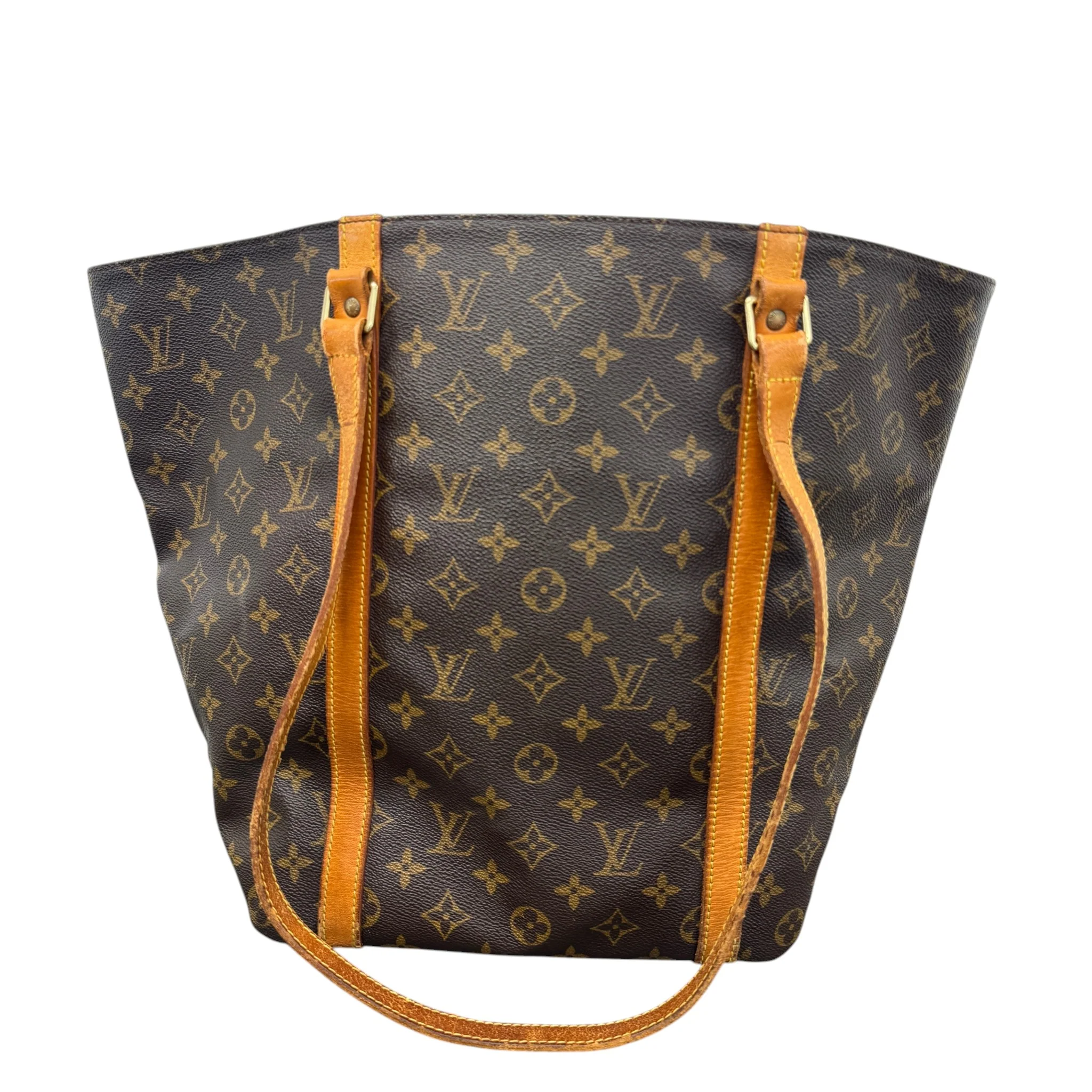 Women's Monogram Sac Shopping Bag Brown - Image 8