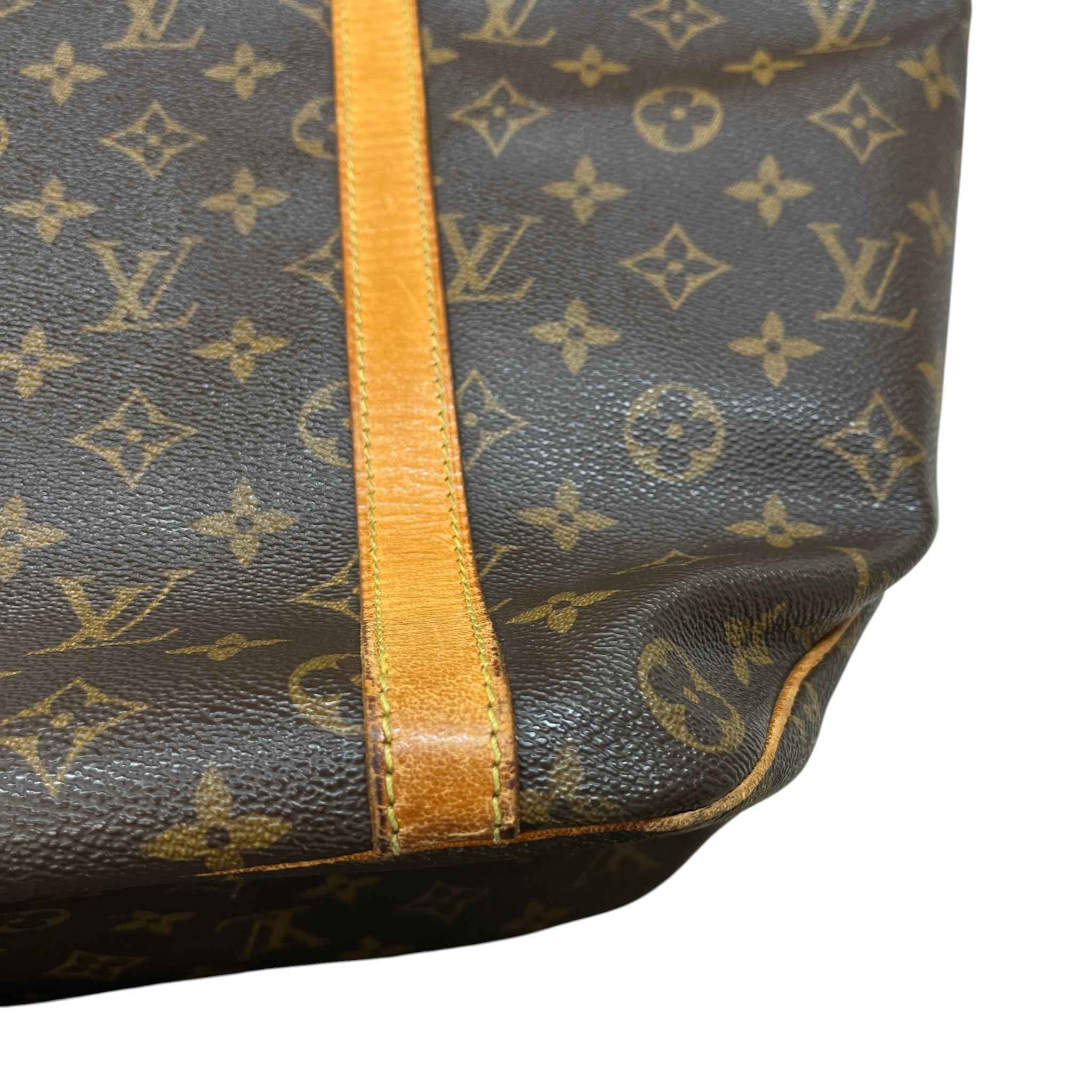 Women's Monogram Sac Shopping Bag Brown - Image 9