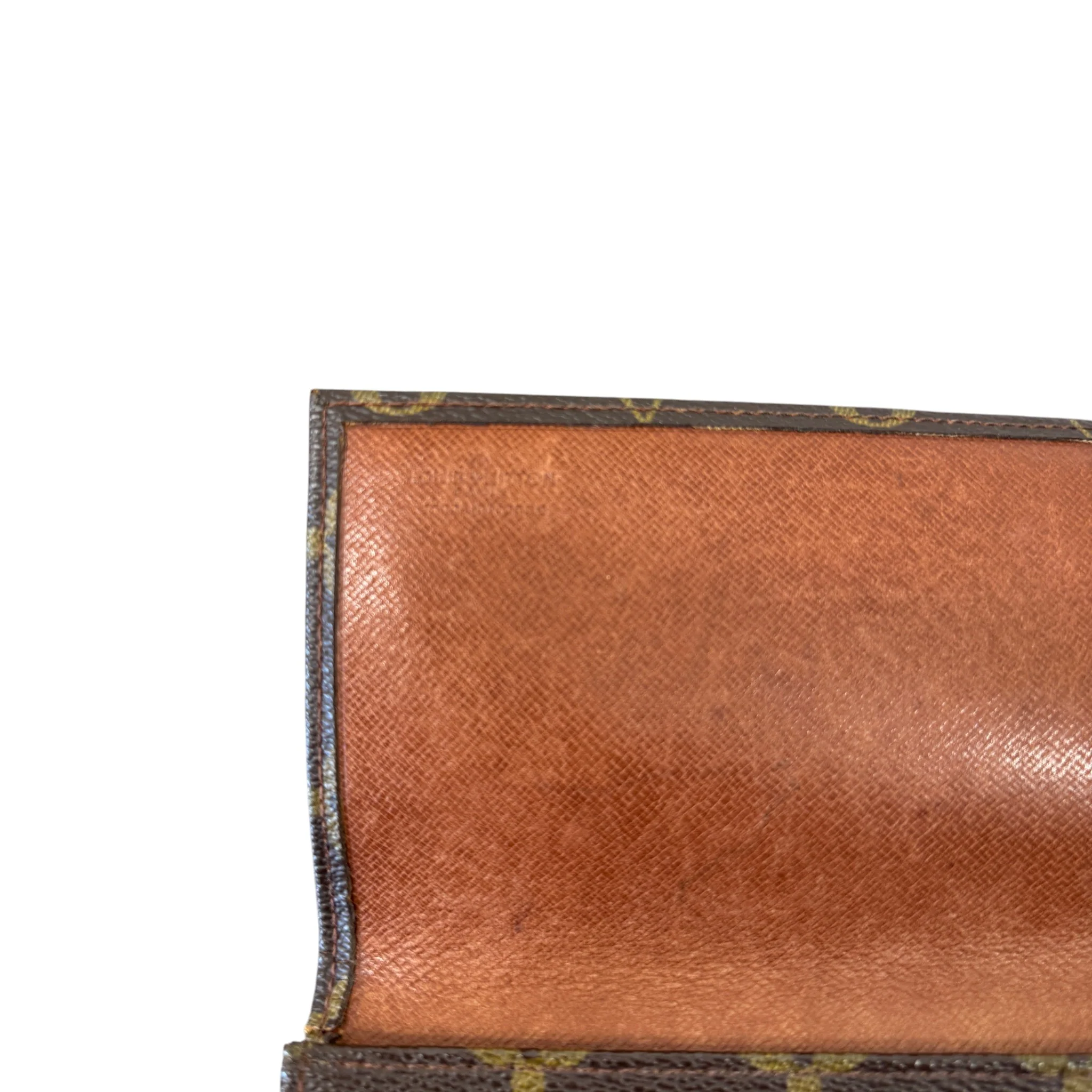 Women's Monogram Sarah Wallet Brown - Image 4