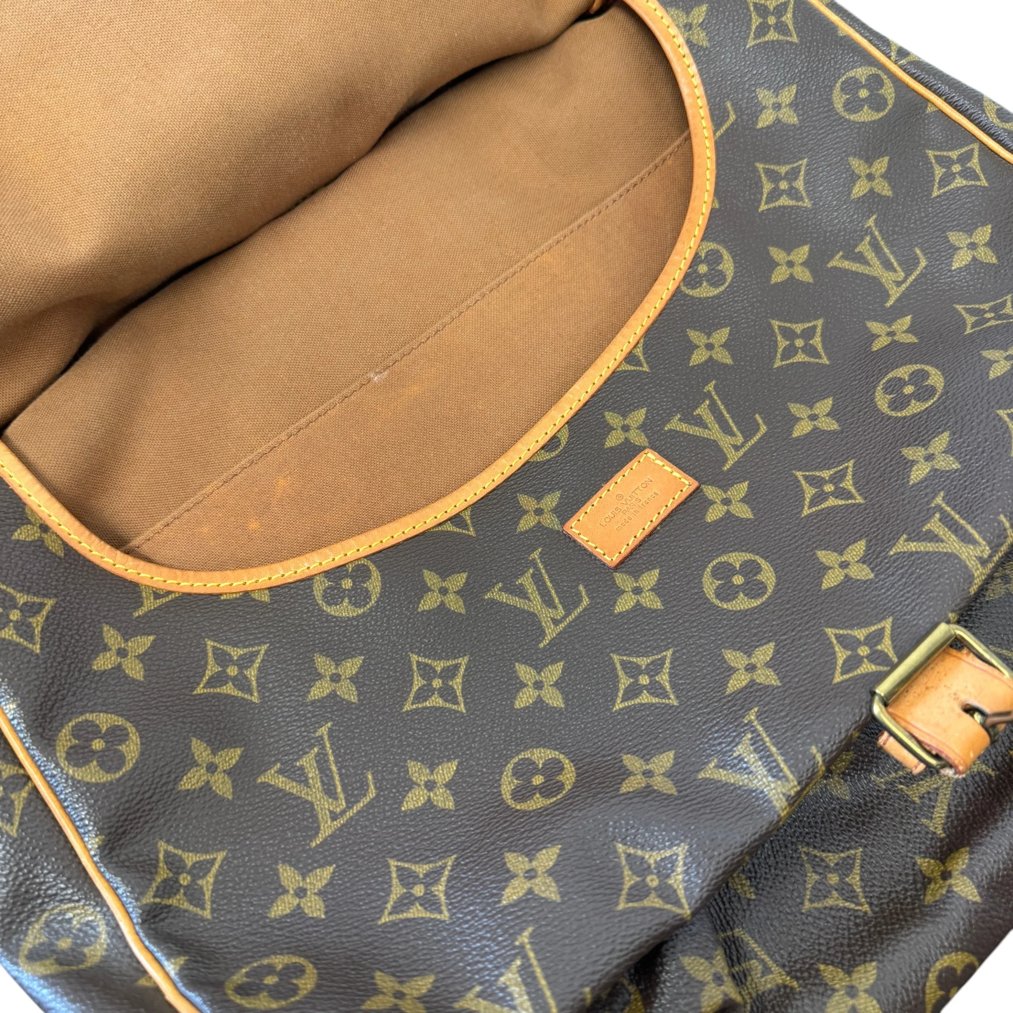 Women's Monogram Saumur 35 Handbag Brown - Image 11