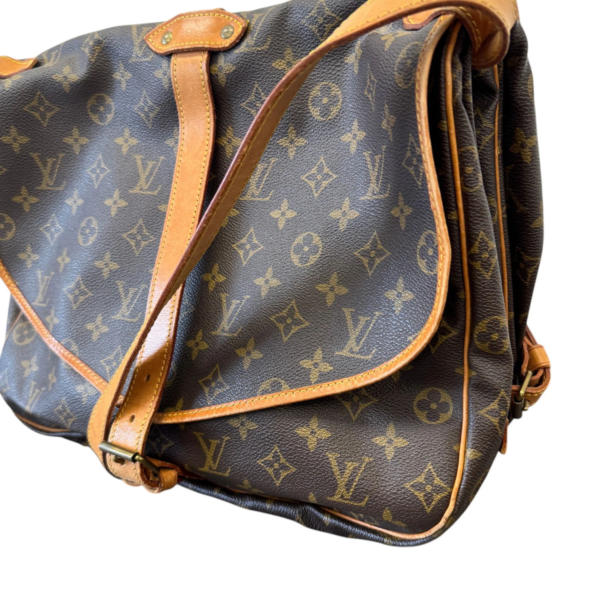 Women's Monogram Saumur 35 Handbag Brown - Image 4