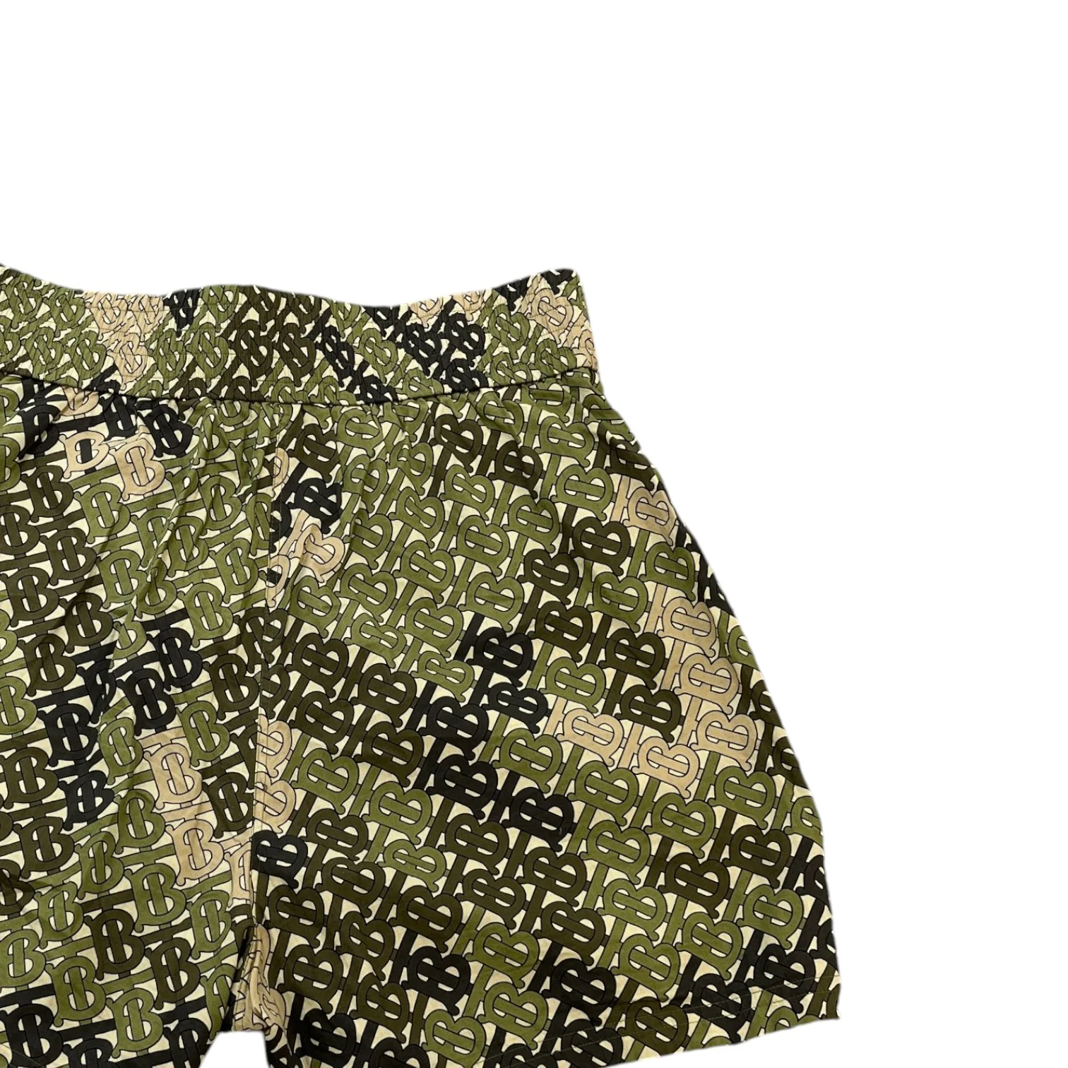 Women's Monogram Shorts Green Size XS - Image 4