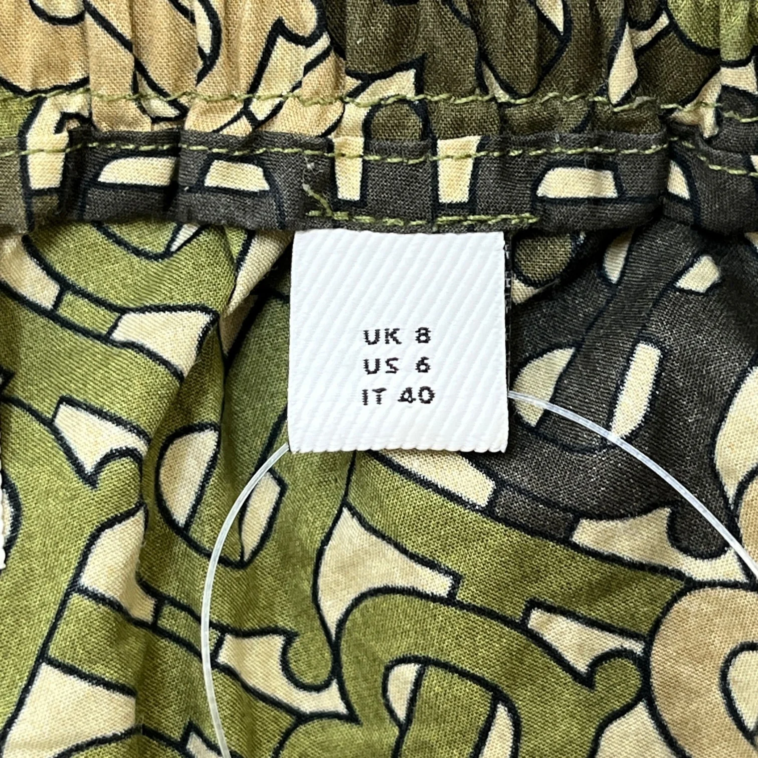 Women's Monogram Shorts Green Size XS - Image 7