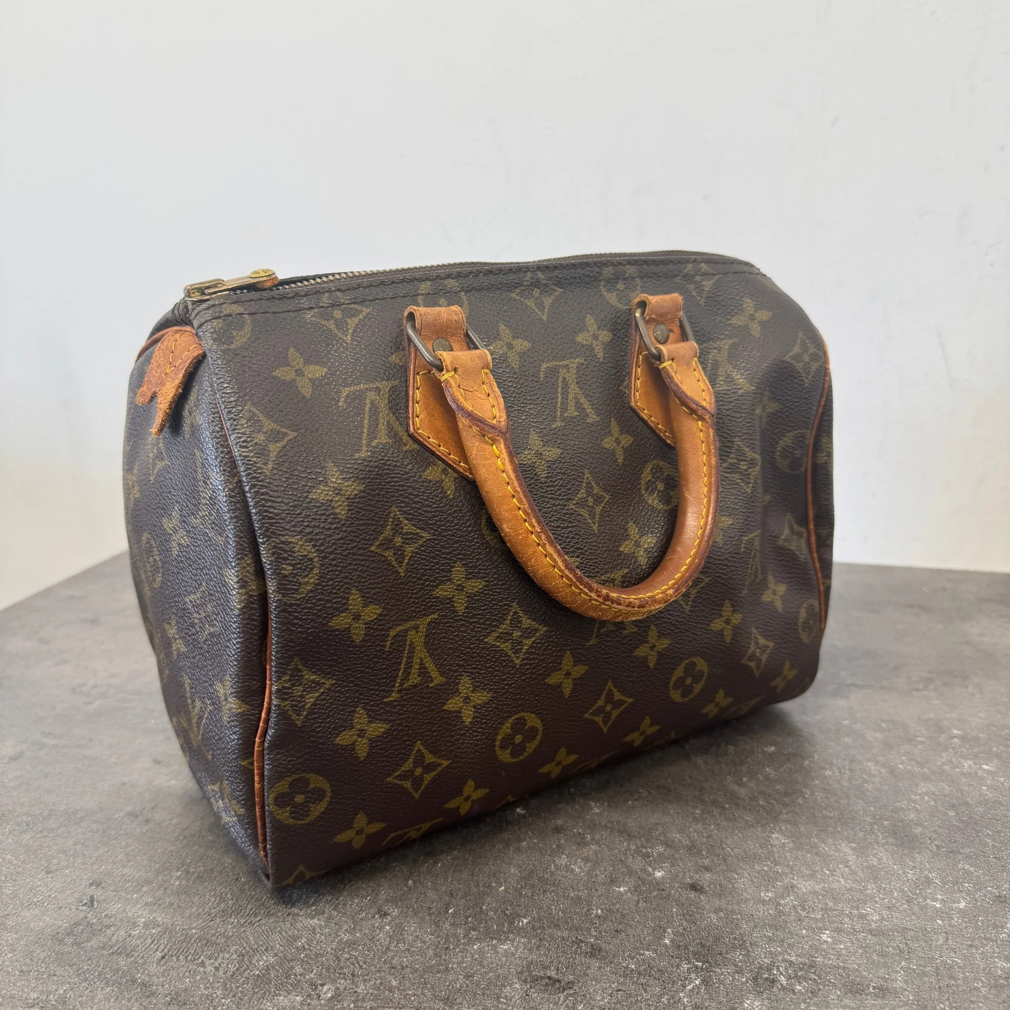 Women's Monogram Speedy 25 Bag Brown - Image 10