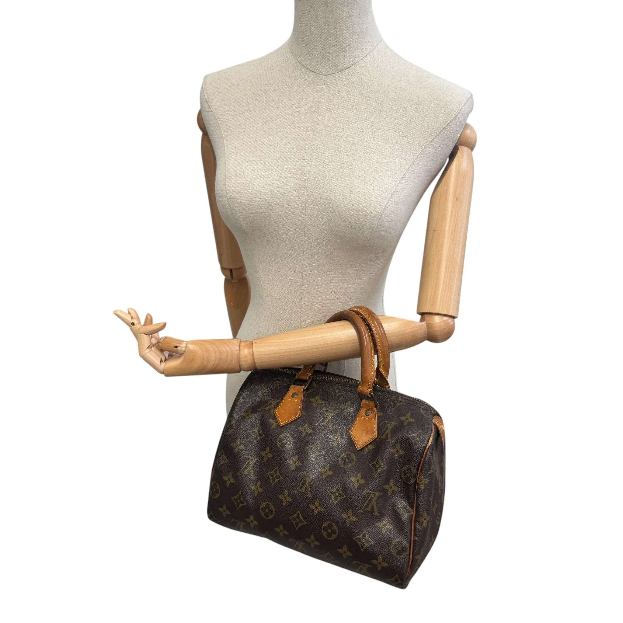 Women's Monogram Speedy 25 Bag Brown - Image 2