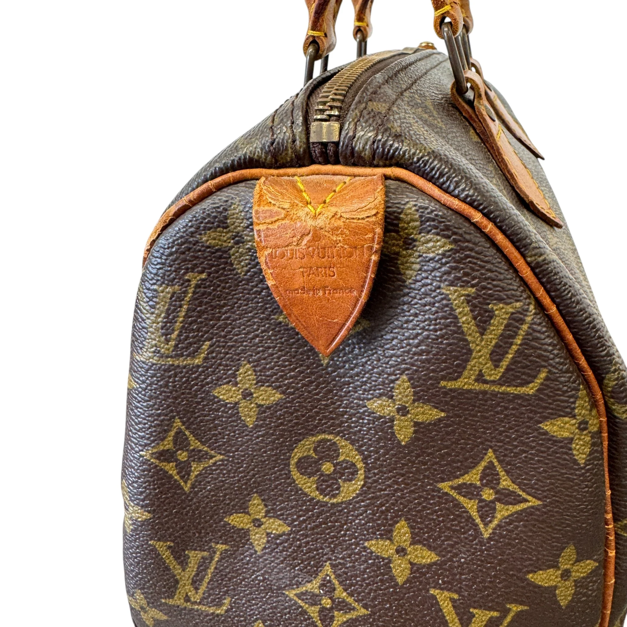 Women's Monogram Speedy 25 Bag Brown - Image 8