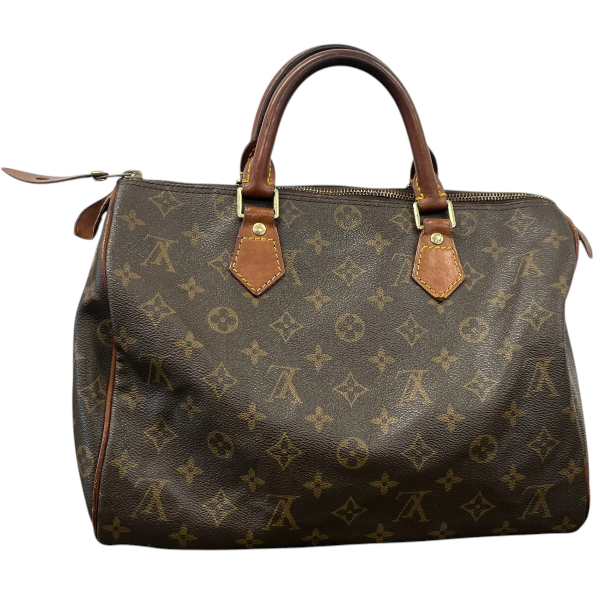 Women's Monogram Speedy 30 Handbag Brown - Image 3