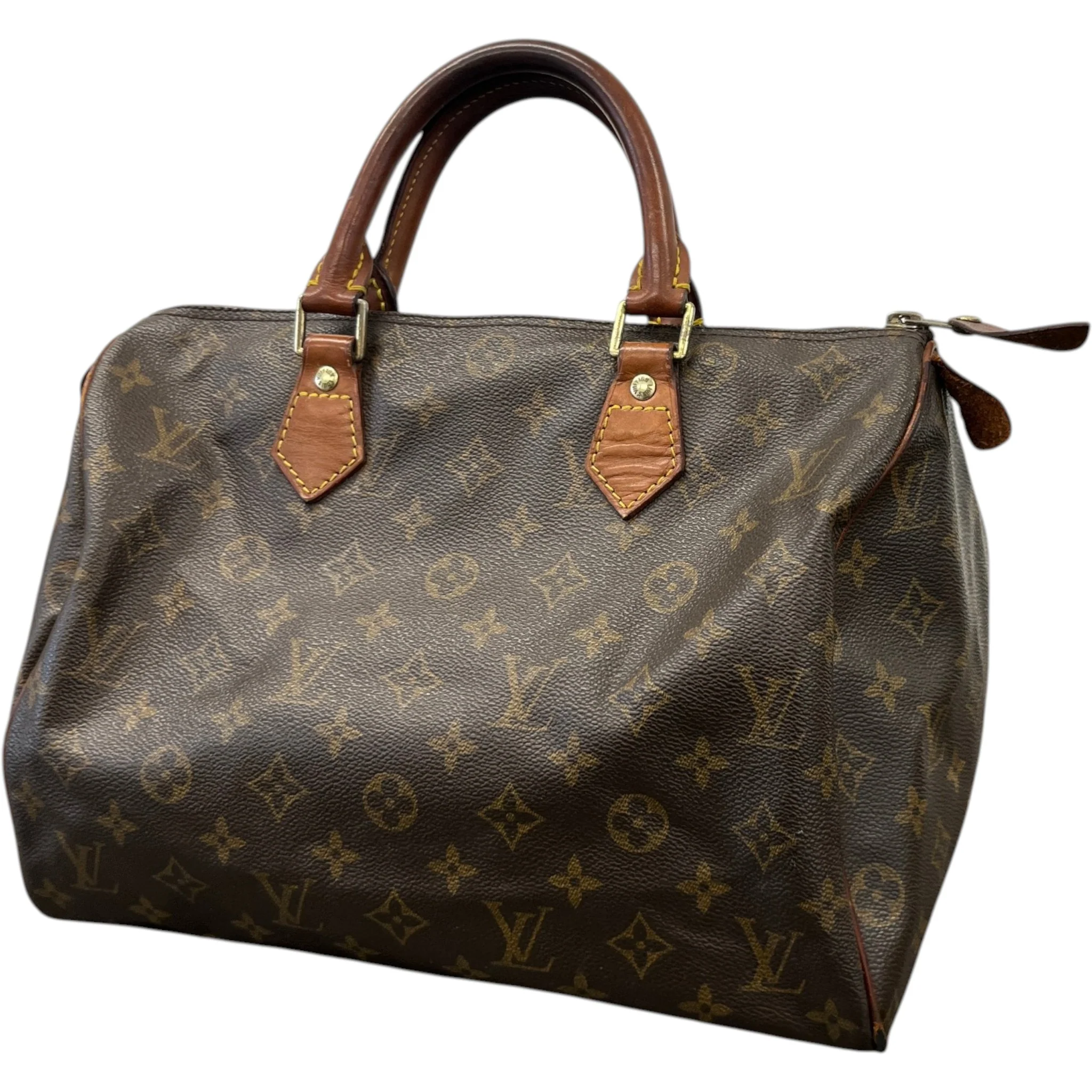 Women's Monogram Speedy 30 Handbag Brown - Image 4
