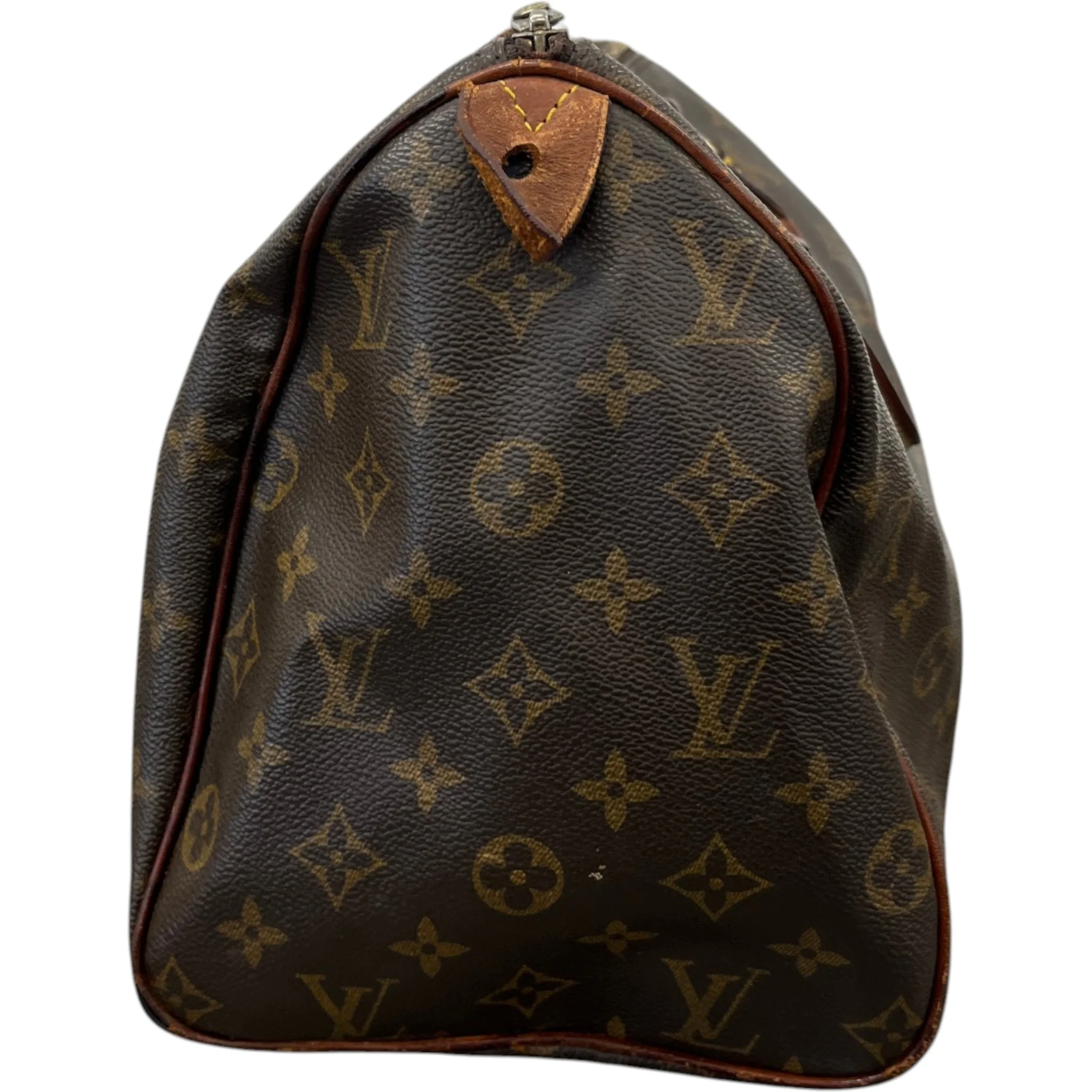 Women's Monogram Speedy 30 Handbag Brown - Image 6