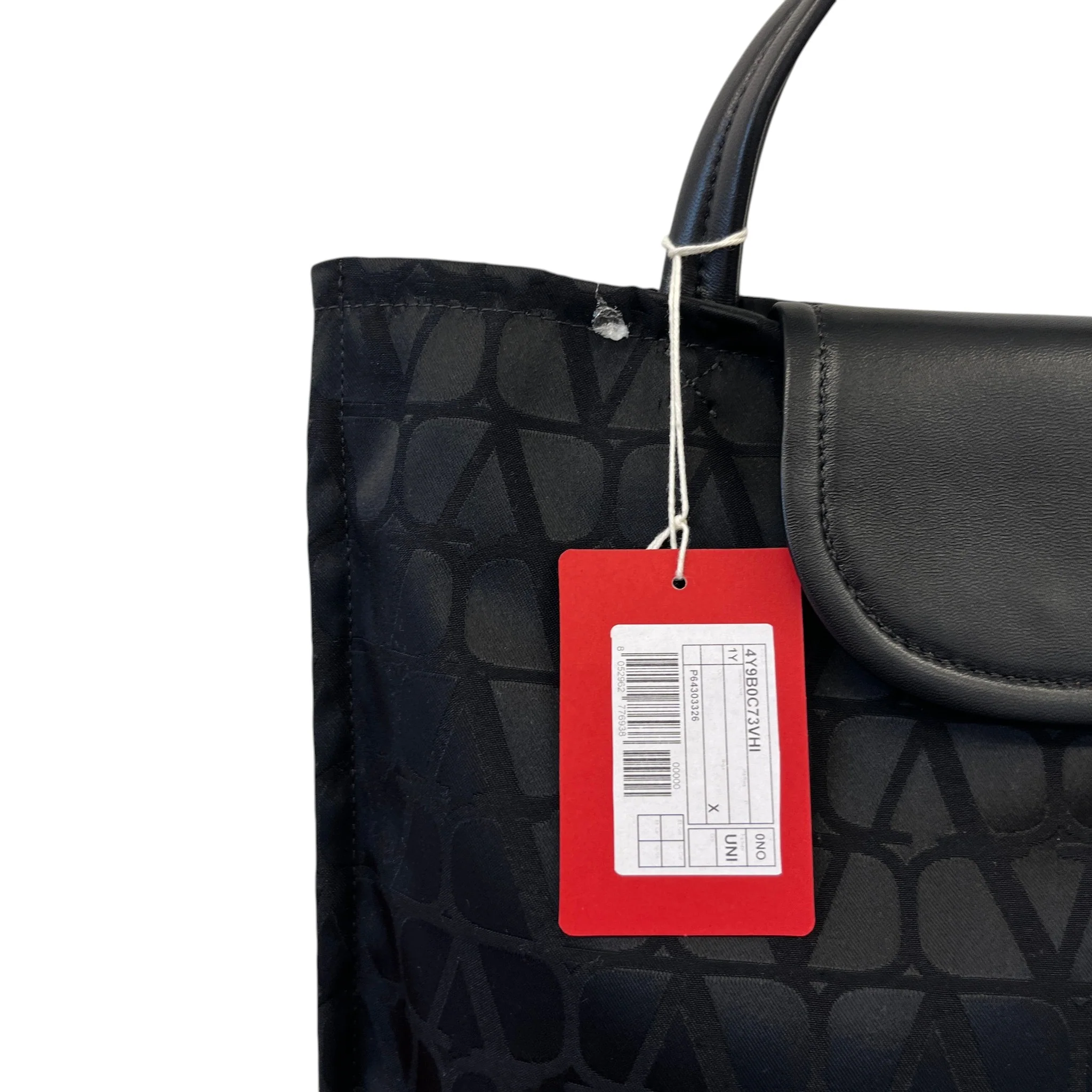 Women's Monogram Tote Bag Black - Image 11