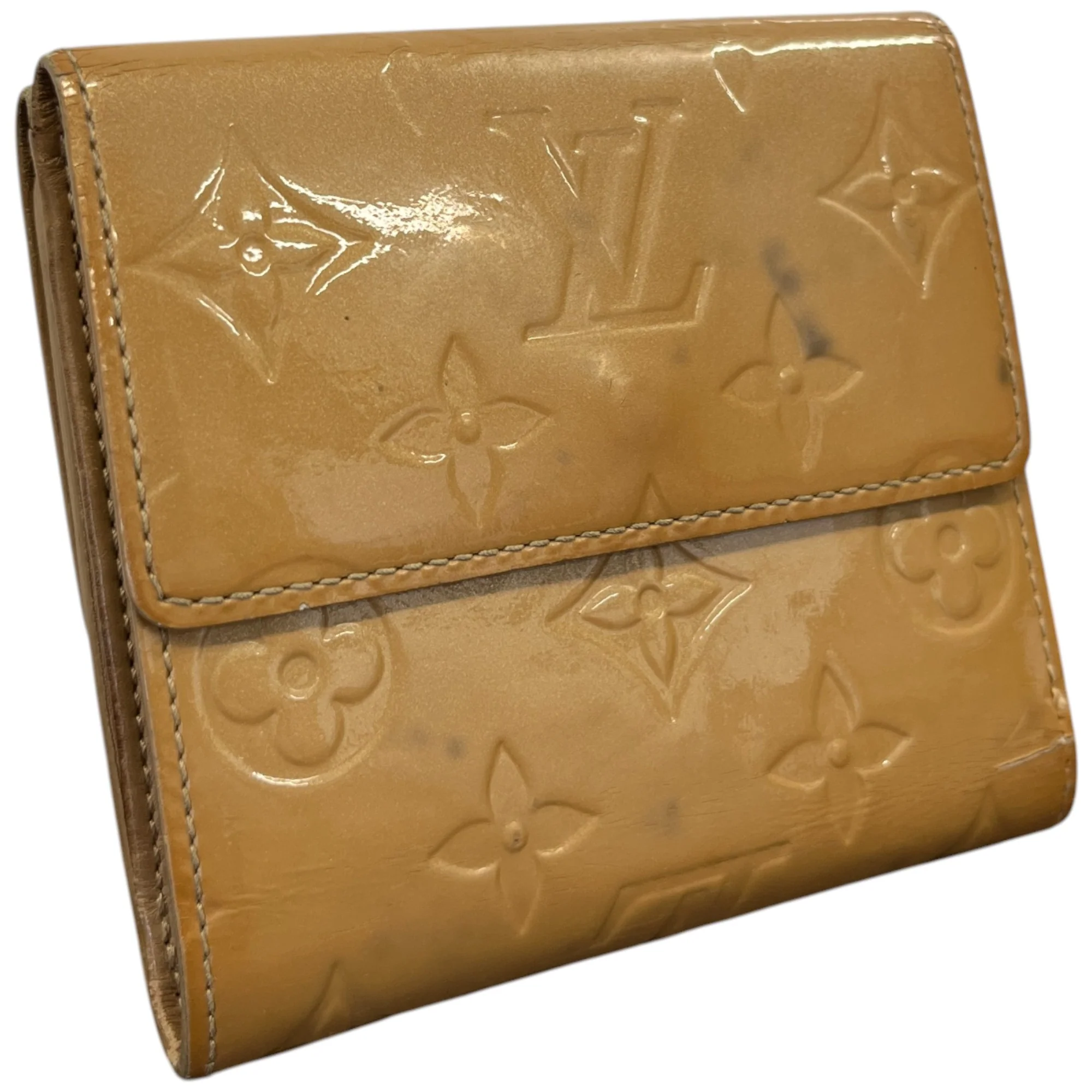 Women's Monogram Vernis Wallet Gold Size S - Image 7