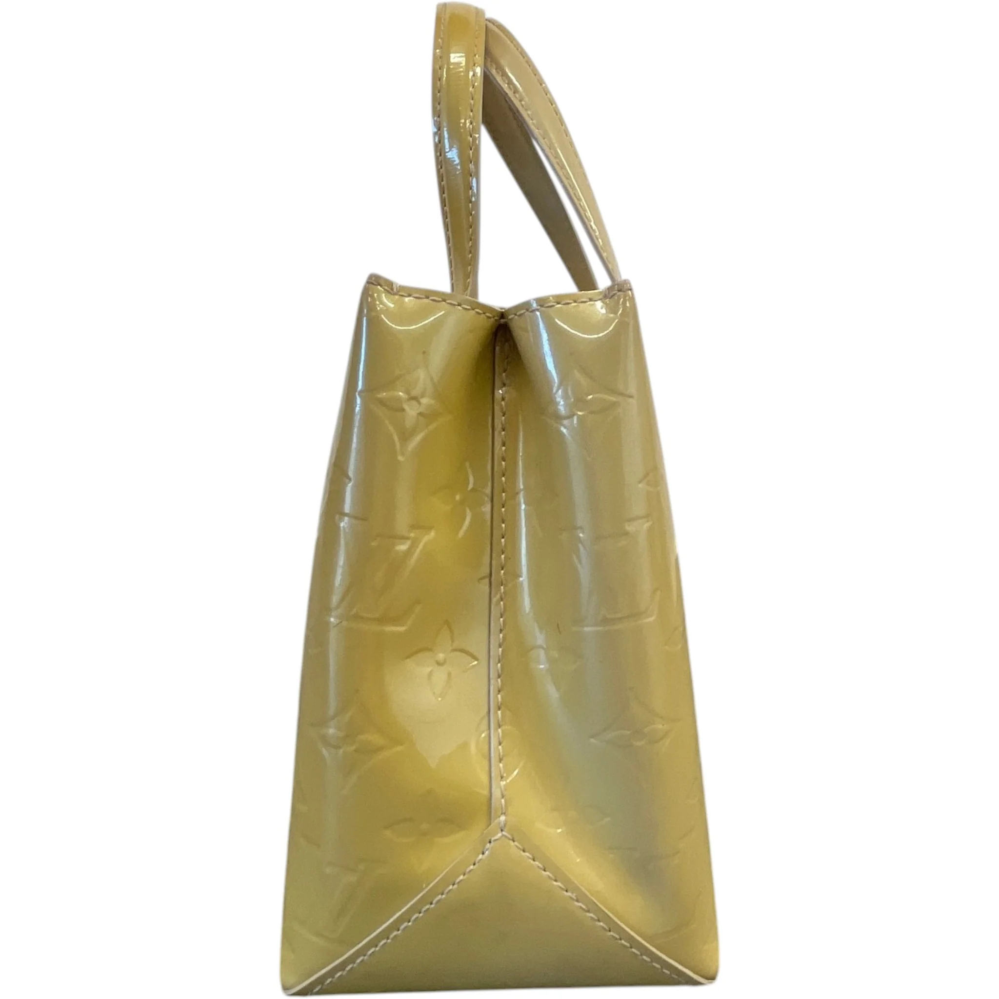 Women's Monogram Vernis Wilshire Pm Bag Yellow - Image 7