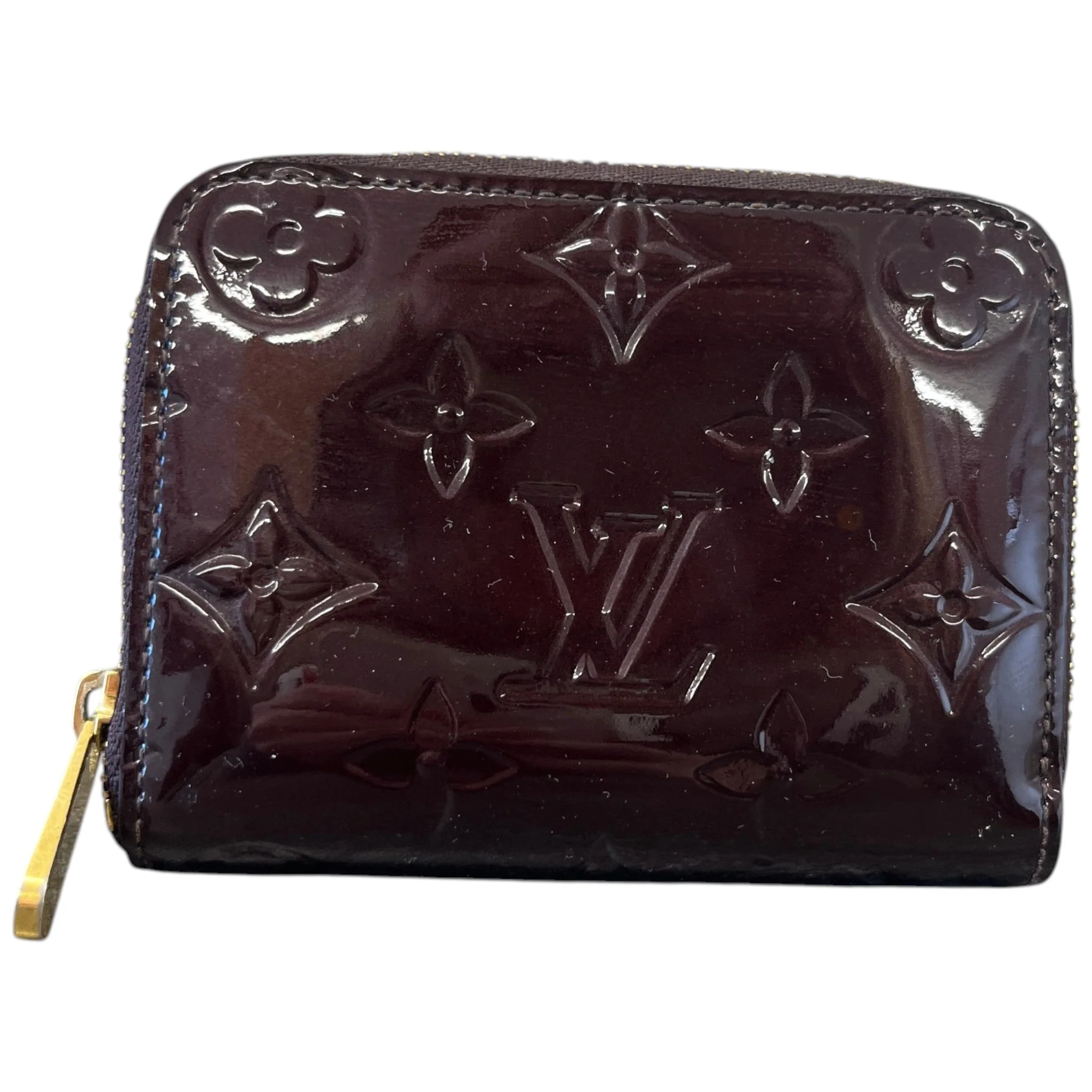 Women's Monogram Vernis Zippy Coin Purse Purple