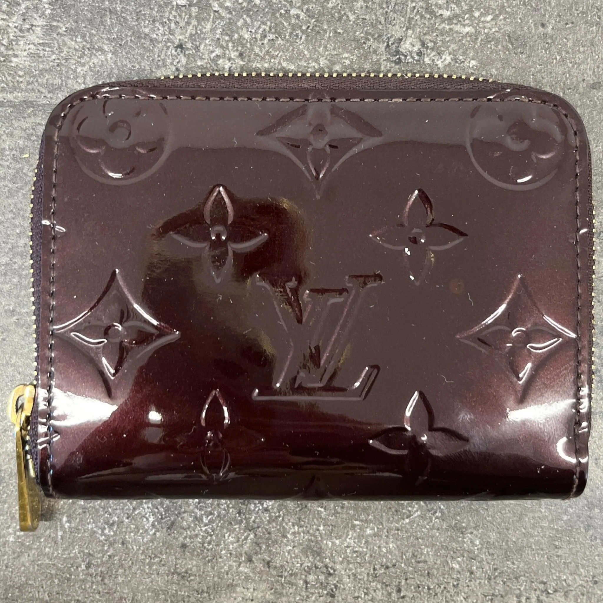 Women's Monogram Vernis Zippy Coin Purse Purple - Image 10