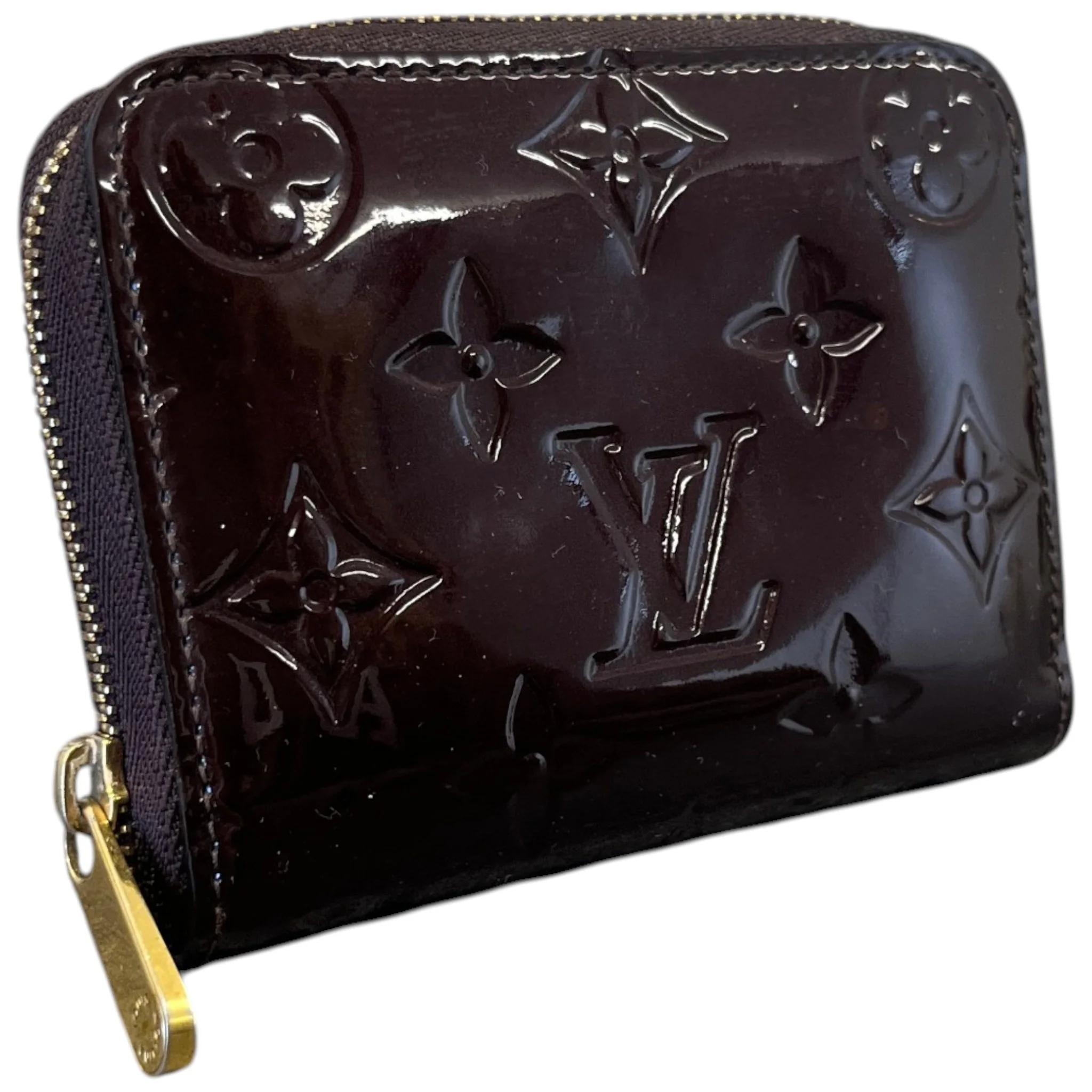 Women's Monogram Vernis Zippy Coin Purse Purple - Image 4