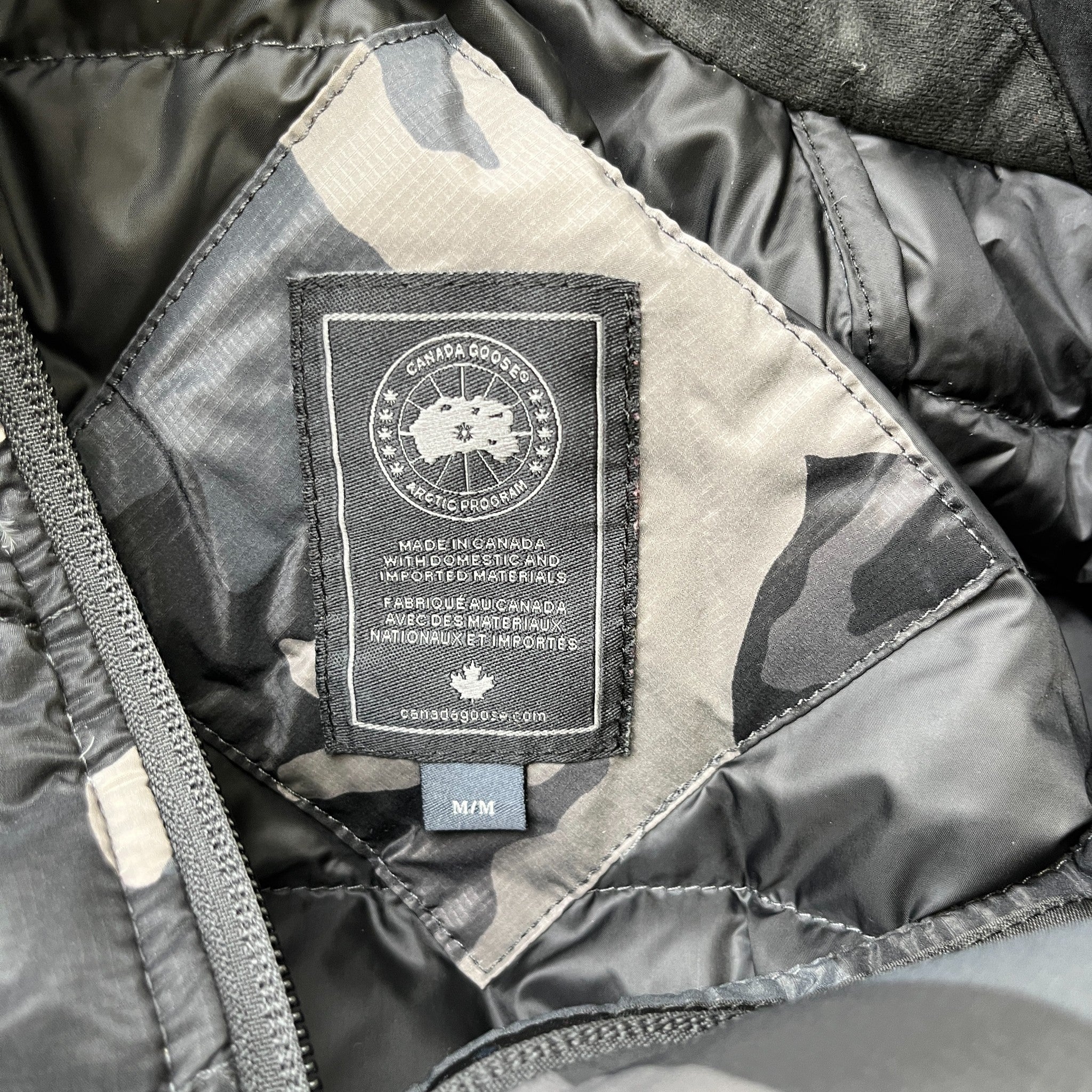 Women's Montgomery Camo Down Jacket Black Size M - Image 6