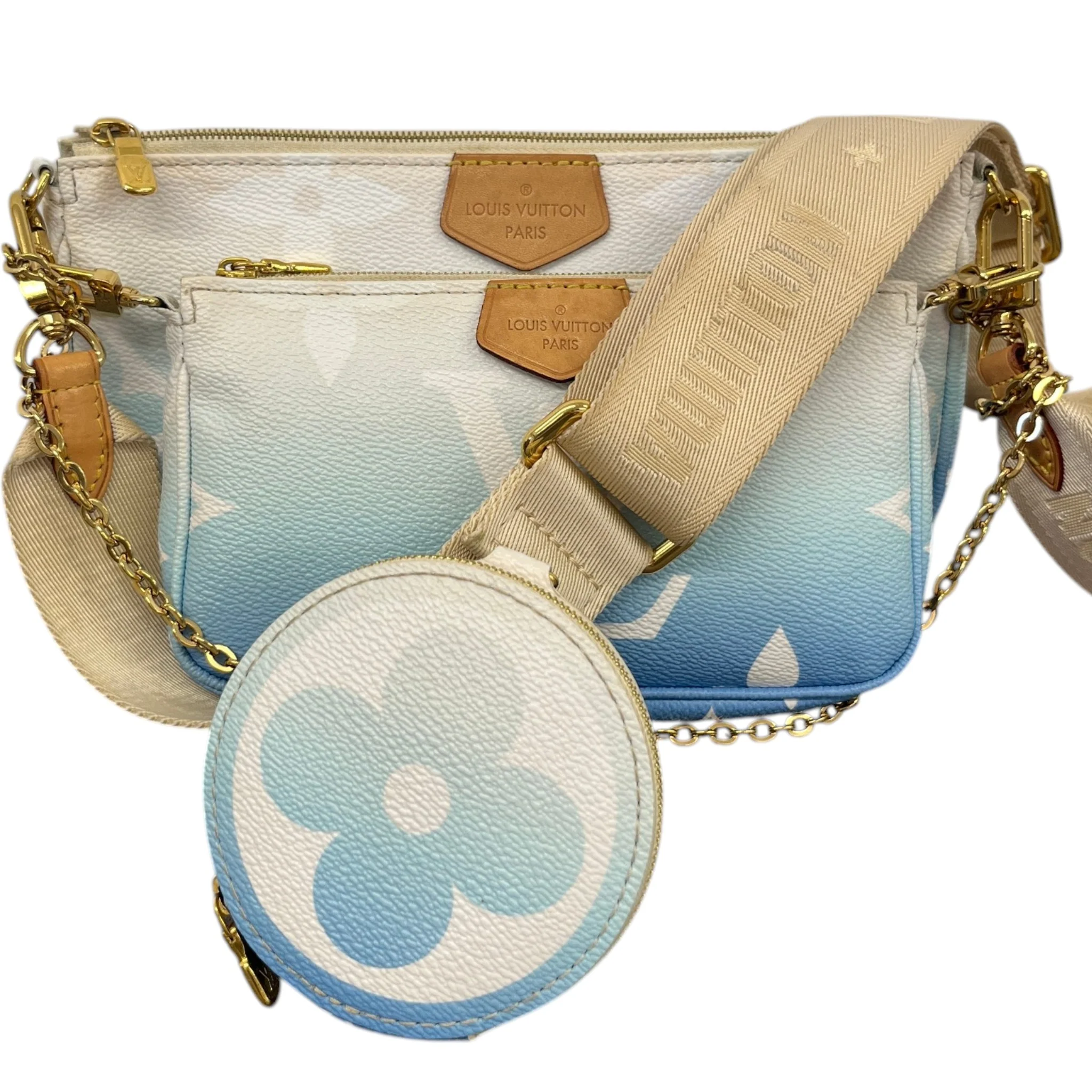 Women's Multi Pochette Accessoires Bag Blue